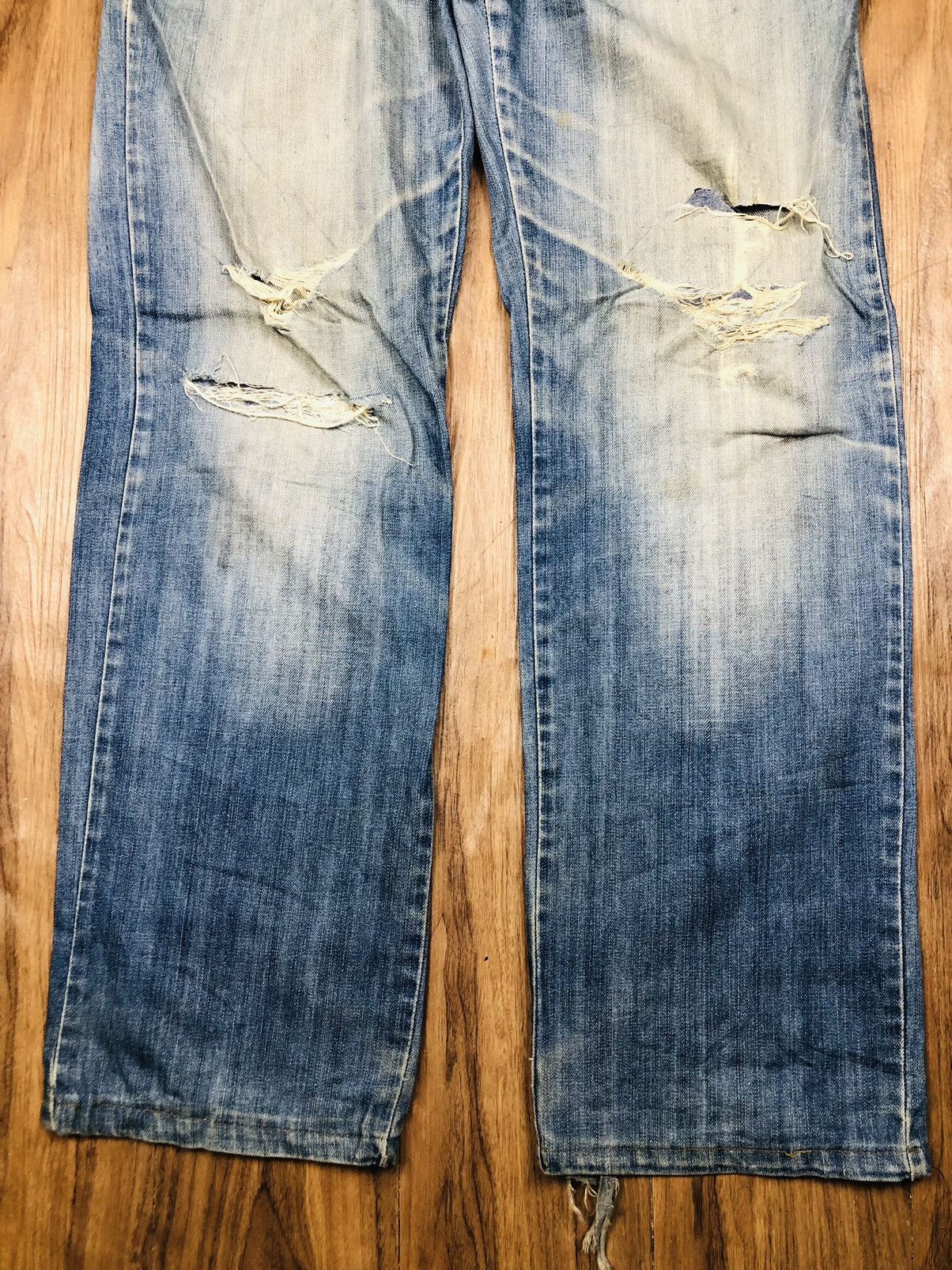Dolce & Gabbana Dolce & Gabbana Distress Jeans (36) Size US 34 / EU 50 - 4 Thumbnail