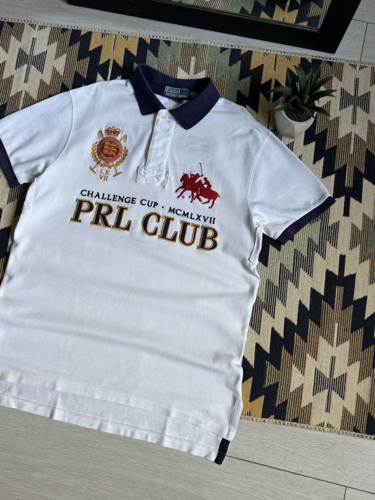 Polo Ralph Lauren Vintage Polo Ralph Lauren Chief Kief PRL CLUB T-shirt Size US M / EU 48-50 / 2 - 4 Thumbnail