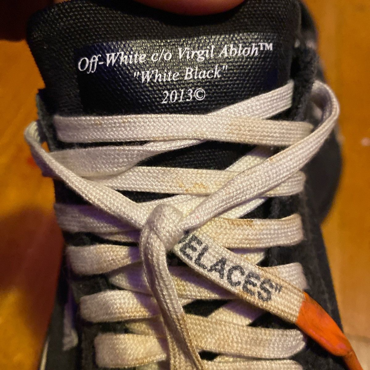 Off-White Mens Off-White Vulc Low “Black” Size 10 Size US 10 / EU 43 - 4 Thumbnail