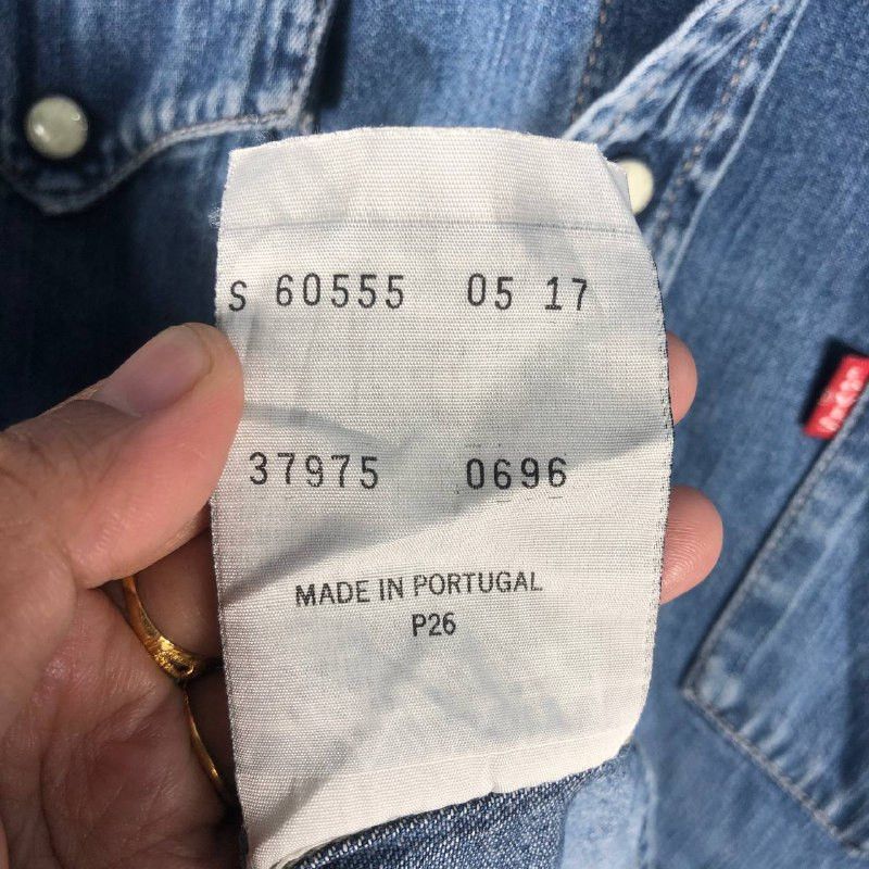 Levi's Vintage Levi's Denim Shirt Size S / US 4 / IT 40 - 10 Thumbnail