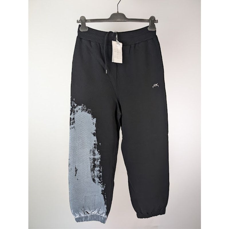 A-COLD-WALL* o1rshd1 Brushstroke Jersey Sweatpants in Black Size US 32 / EU 48 - 2 Thumbnail
