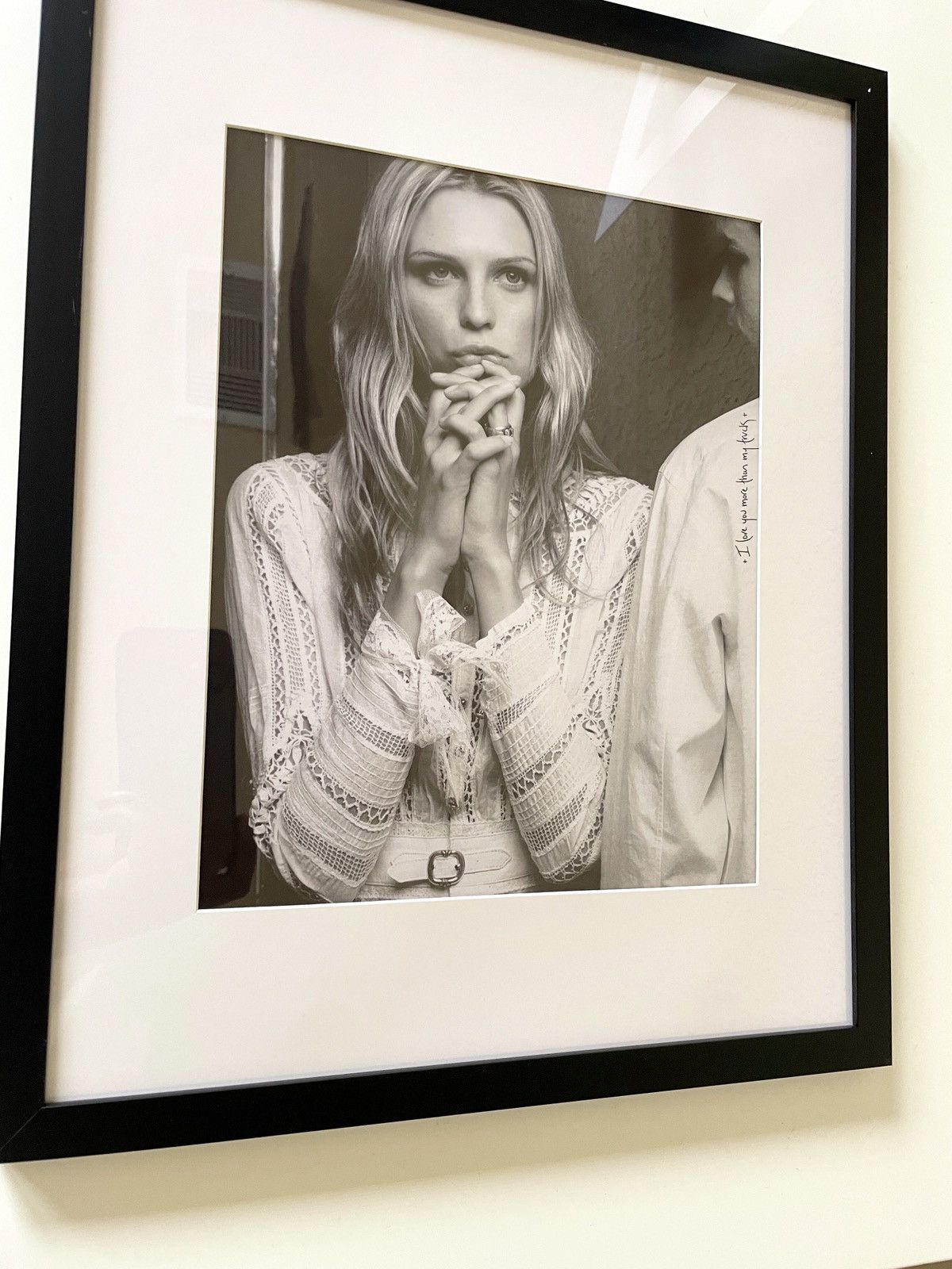 Chrome Hearts × Vintage Chrome Hearts Close Up art Poster framed 11x14 Size ONE SIZE - 2 Thumbnail