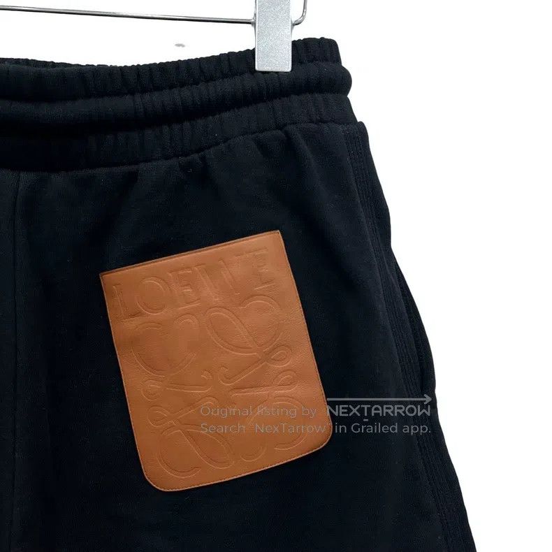Loewe LOEWE size XS Leather Patch Black Short Pants Size 42" / US 20 - 3 Thumbnail