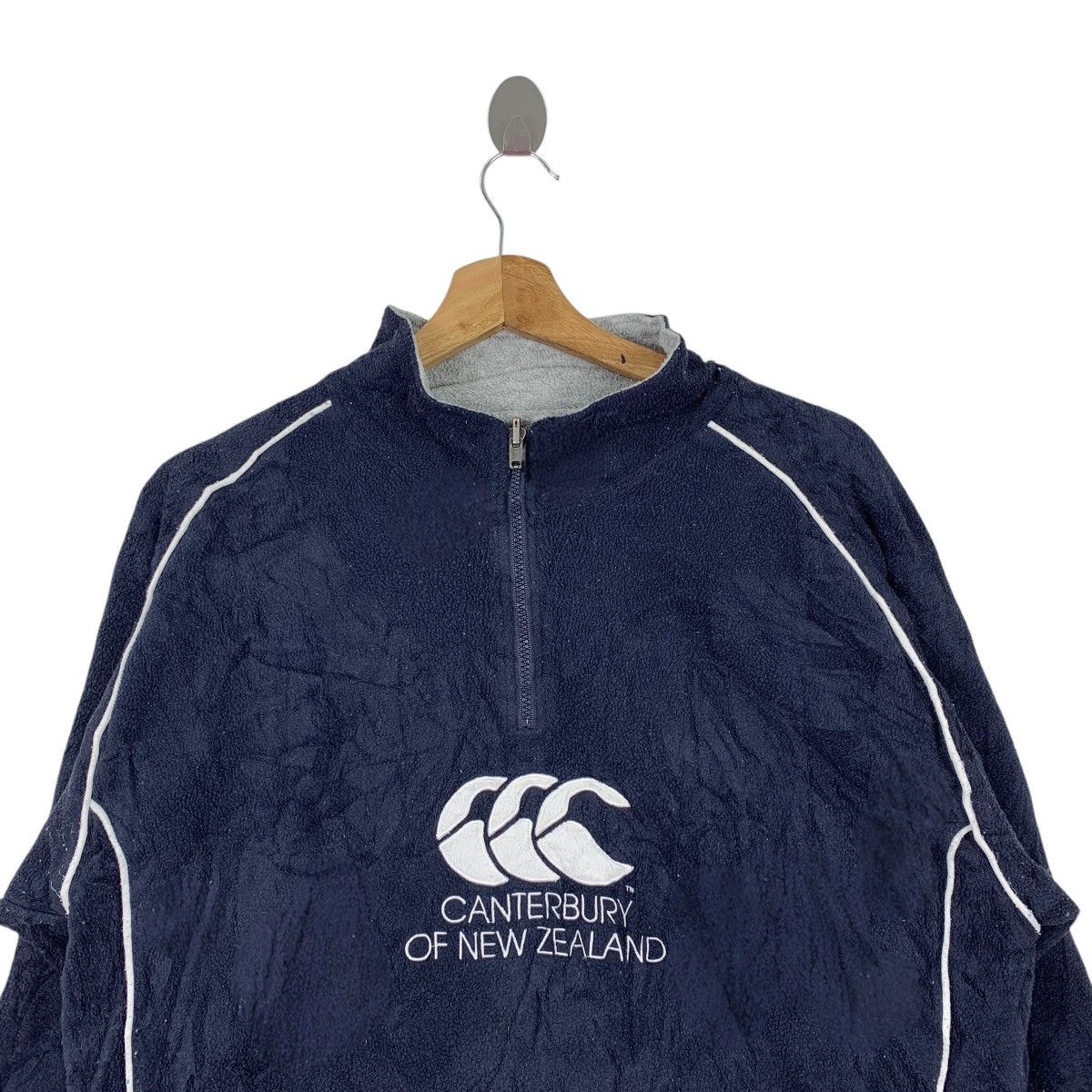 Canterbury of New Zealand CANTERBURY Of New Zealand Rugby Reversible Flece Half Zipper Size US L / EU 52-54 / 3 - 6 Thumbnail