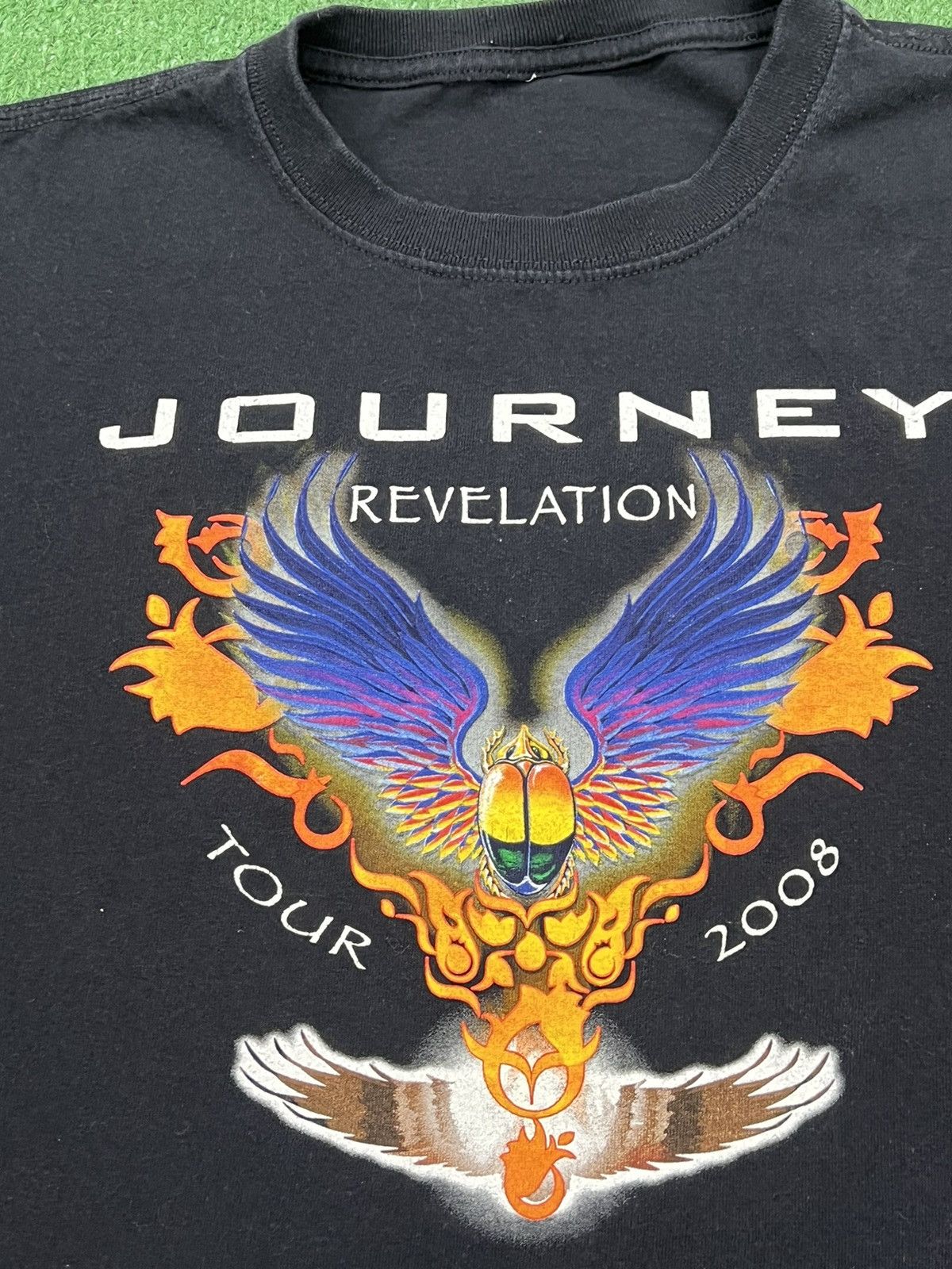 Band Tees Journey Revelation Tour 2008 Double Sided Tee Size US L / EU 52-54 / 3 - 2 Thumbnail