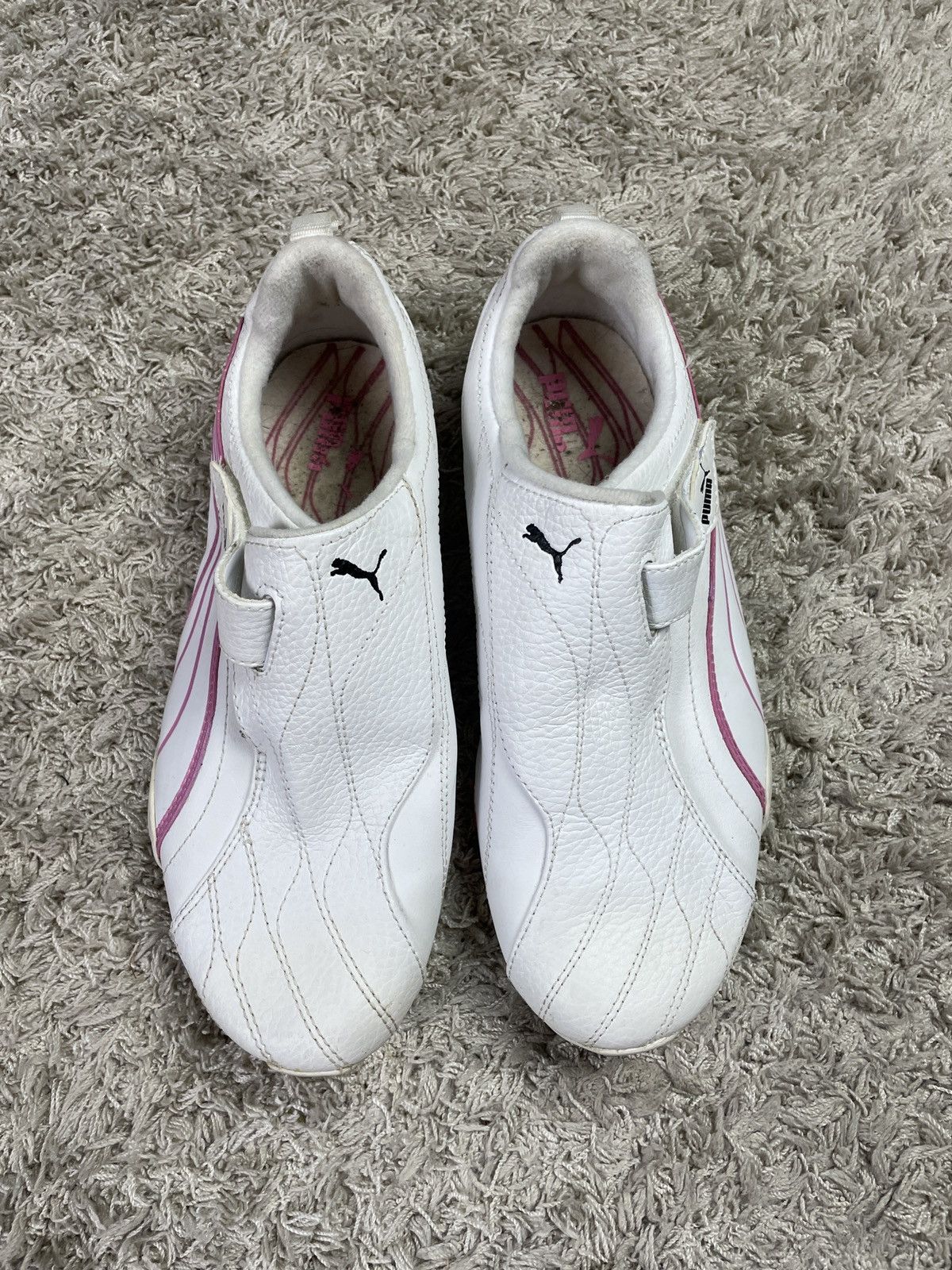 Puma × Vintage Vintage Y2K Puma Speedcat Velcro Shoes Sneakers Size US 5 / EU 37 - 1 Thumbnail