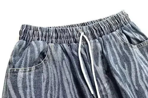 Japanese Brand 20AW Indigo Union Japan Blue Denim Zebra Pants Size US 32 / EU 48 - 2 Thumbnail
