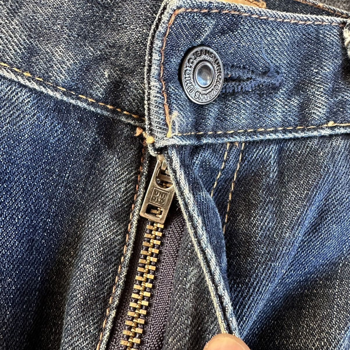 Jun Takahashi Vintage Uniqlo S003 Baggy Denim 30x28 D558 Size US 30 / EU 46 - 12 Thumbnail