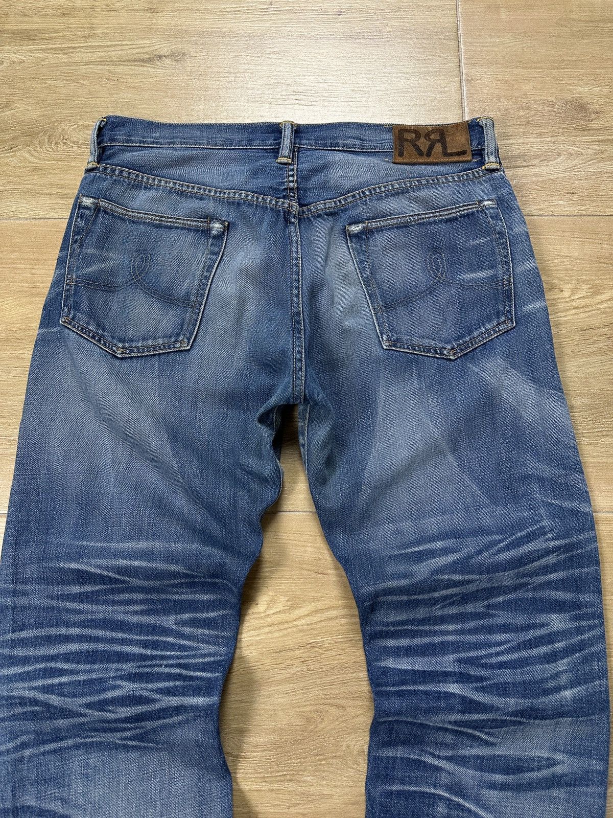 Polo Ralph Lauren × RRL Ralph Lauren × Ralph Lauren RRL Polo Ralph Lauren Boy Fit Women’s Selvedge Denim Jeans Size 29" - 18 Thumbnail