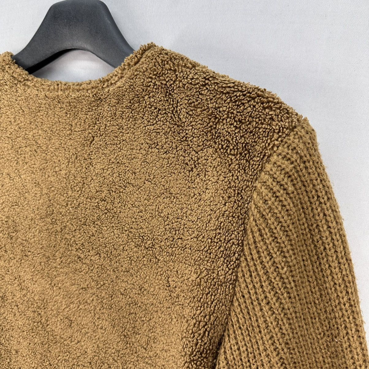 Japanese Brand × Vintage Vintage 90's Deep Pile Cardigan Women Jacket by Mal La Size XS / US 0-2 / IT 36-38 - 5 Thumbnail
