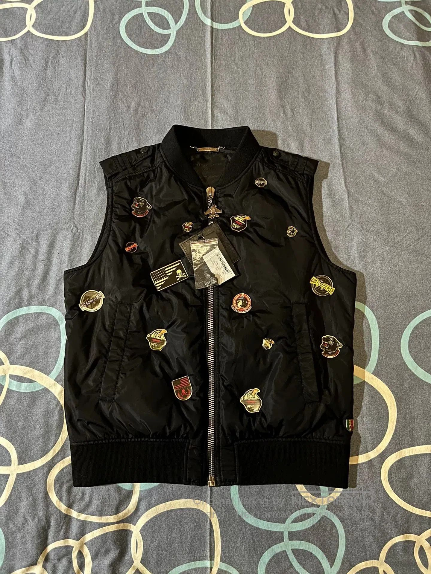 Philipp Plein Philipp Plein Limited Metal Pin Vest. Size US XXL / EU 58 / 5 - 1 Thumbnail