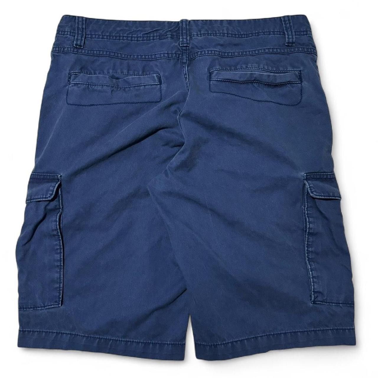 Mexx Deep Blue Cargo Shorts Size US 35 - 6 Thumbnail