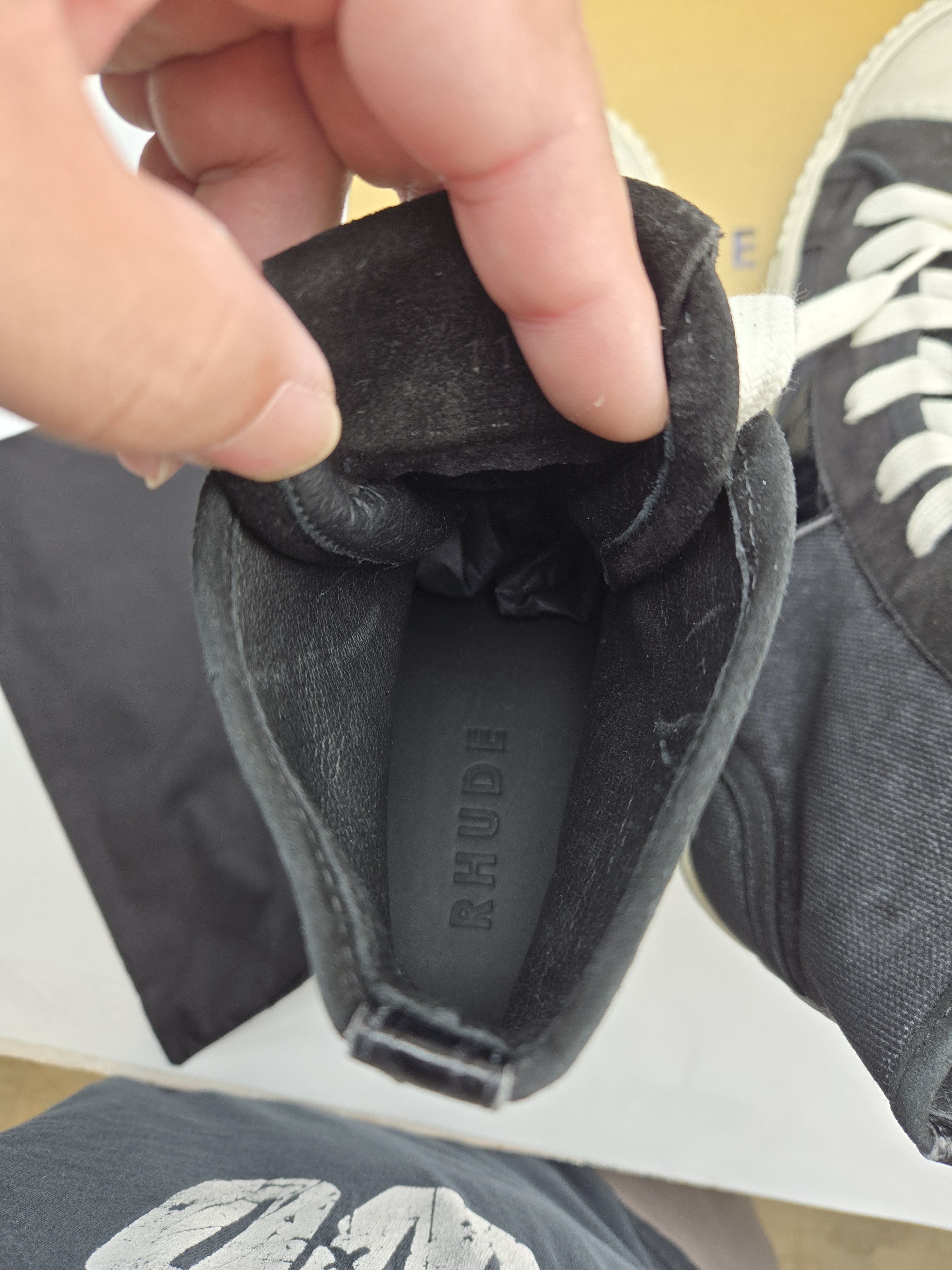 Rhude Rhude Bel Air Black/Croc Size US 11 / EU 44 - 5 Thumbnail