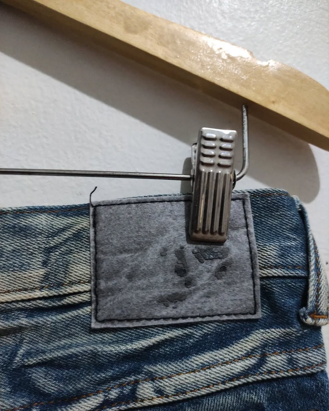 GOSTAR DE FUGA × Le Grande Bleu (L.G.B.) × Tornado Mart Alcapone Faded Distressed Flaire if6was9 LGB style Size US 33 - 9 Thumbnail