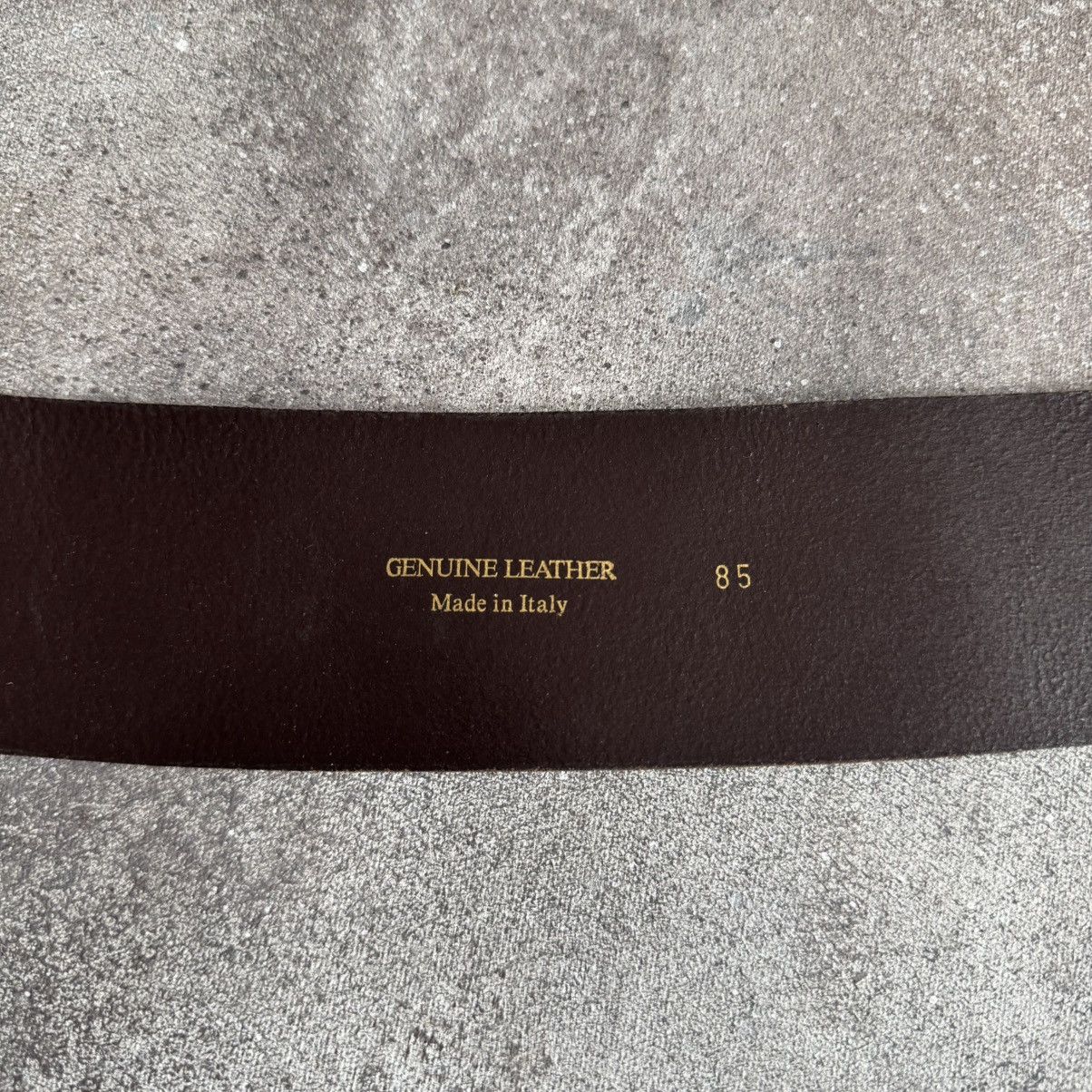 Hysteric Glamour Boho Y2K Vintage Western Leather Wide Belt Size ONE SIZE - 8 Thumbnail