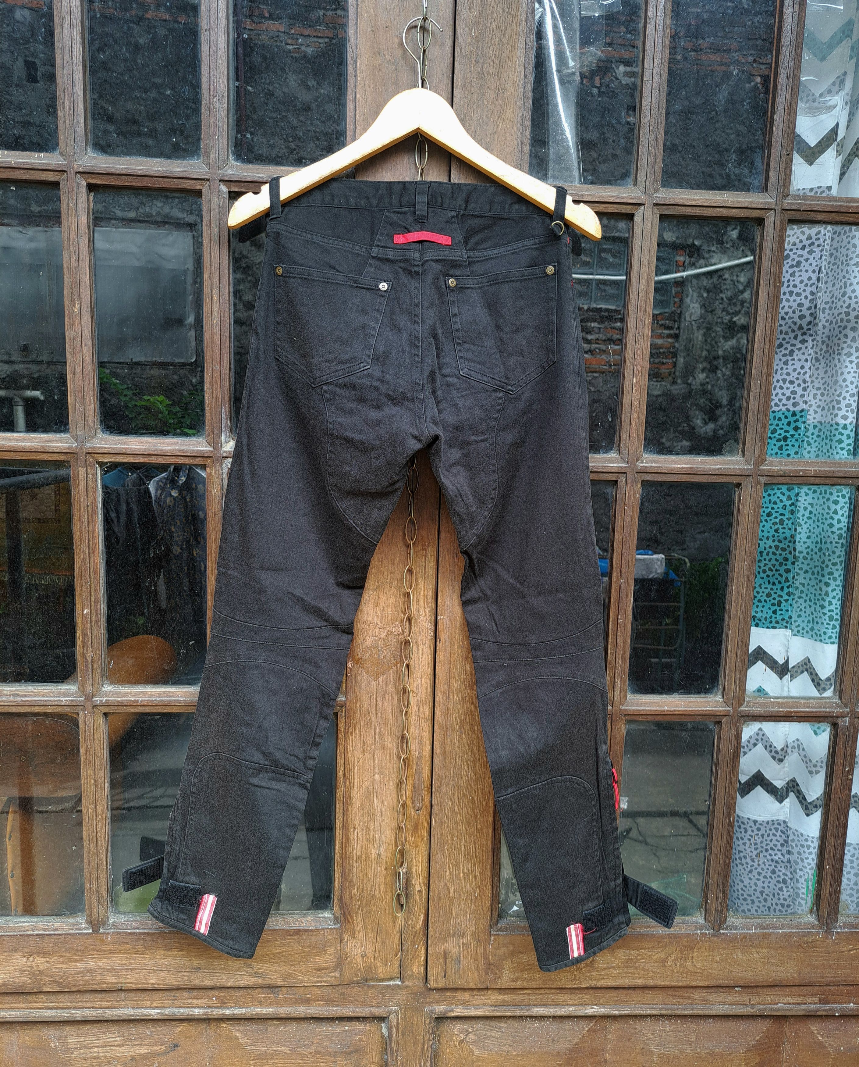 SHINICHIRO ARAKAWA Shinichiro Arakawa Panelled Motorcycle Pants Mens Small Size US 30 / EU 46 - 8 Thumbnail