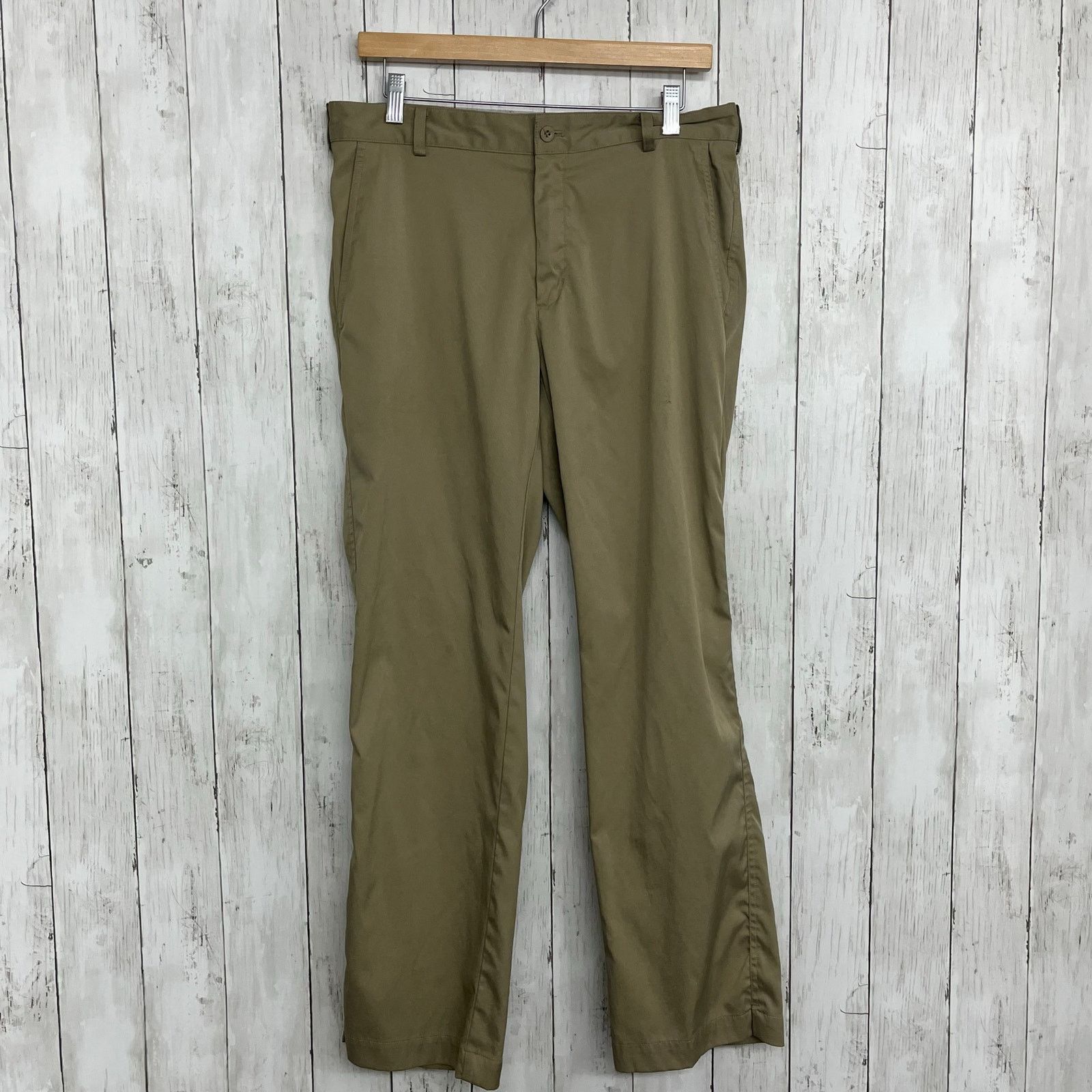 Nike Nike Golf Dri-Fit Tan Khaki Chino Pants 32 Size US 32 / EU 48 - 1 Thumbnail