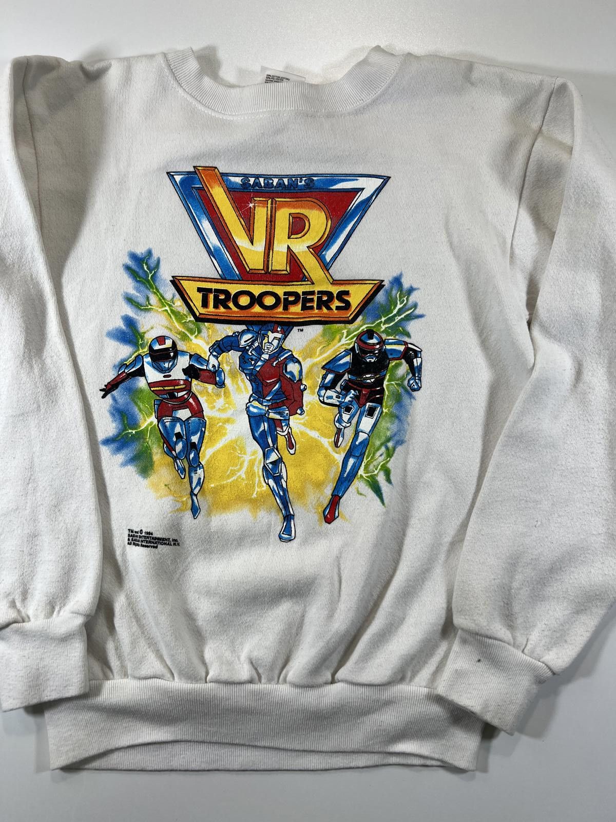 Other Vintage 1994 VR Troopers Sweatshirt Size US L / EU 52-54 / 3 - 1 Thumbnail