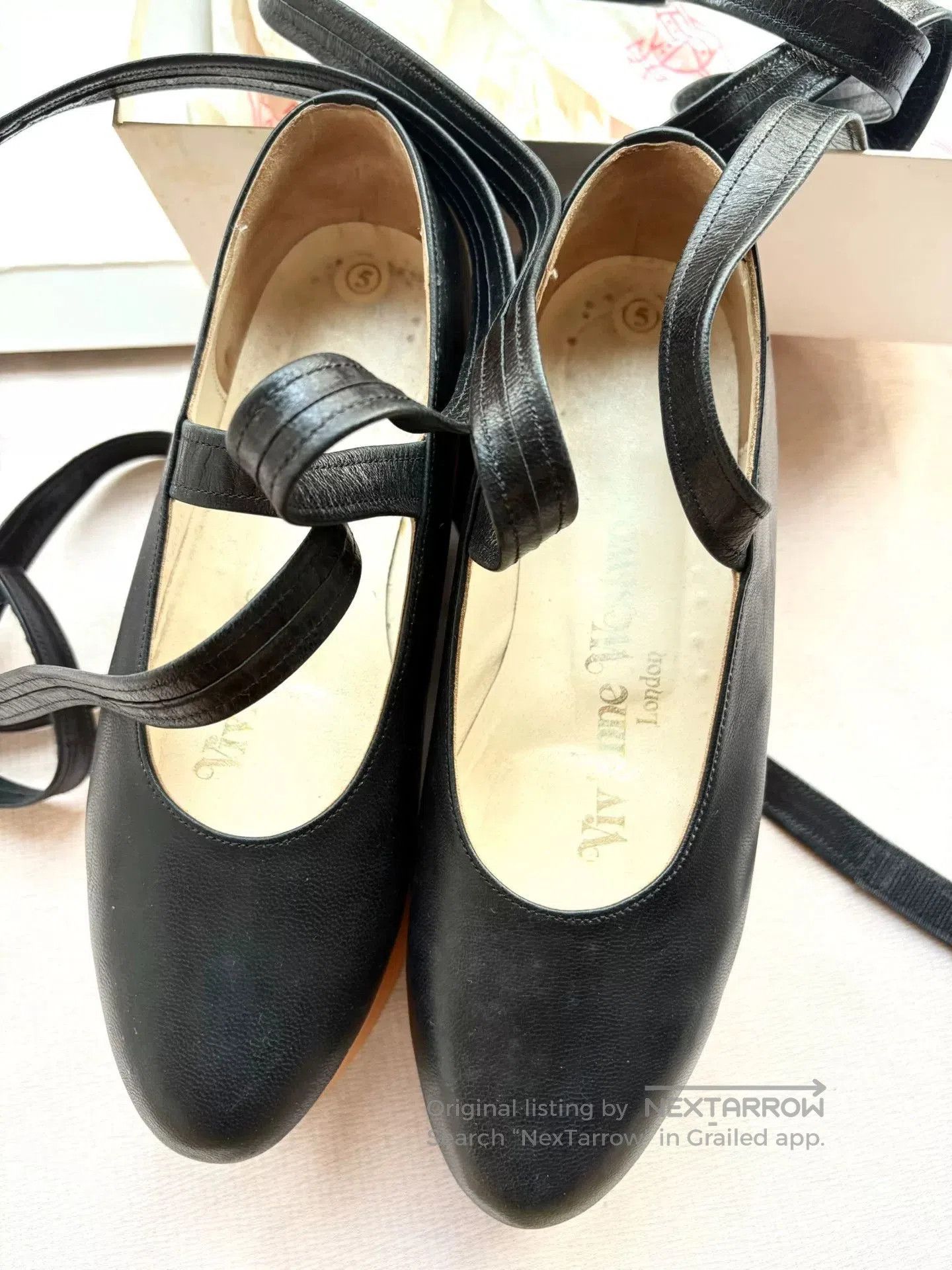 Vivienne Westwood vivienne westwood black platform shoes with straps. Size US 5 / IT 35 - 3 Thumbnail