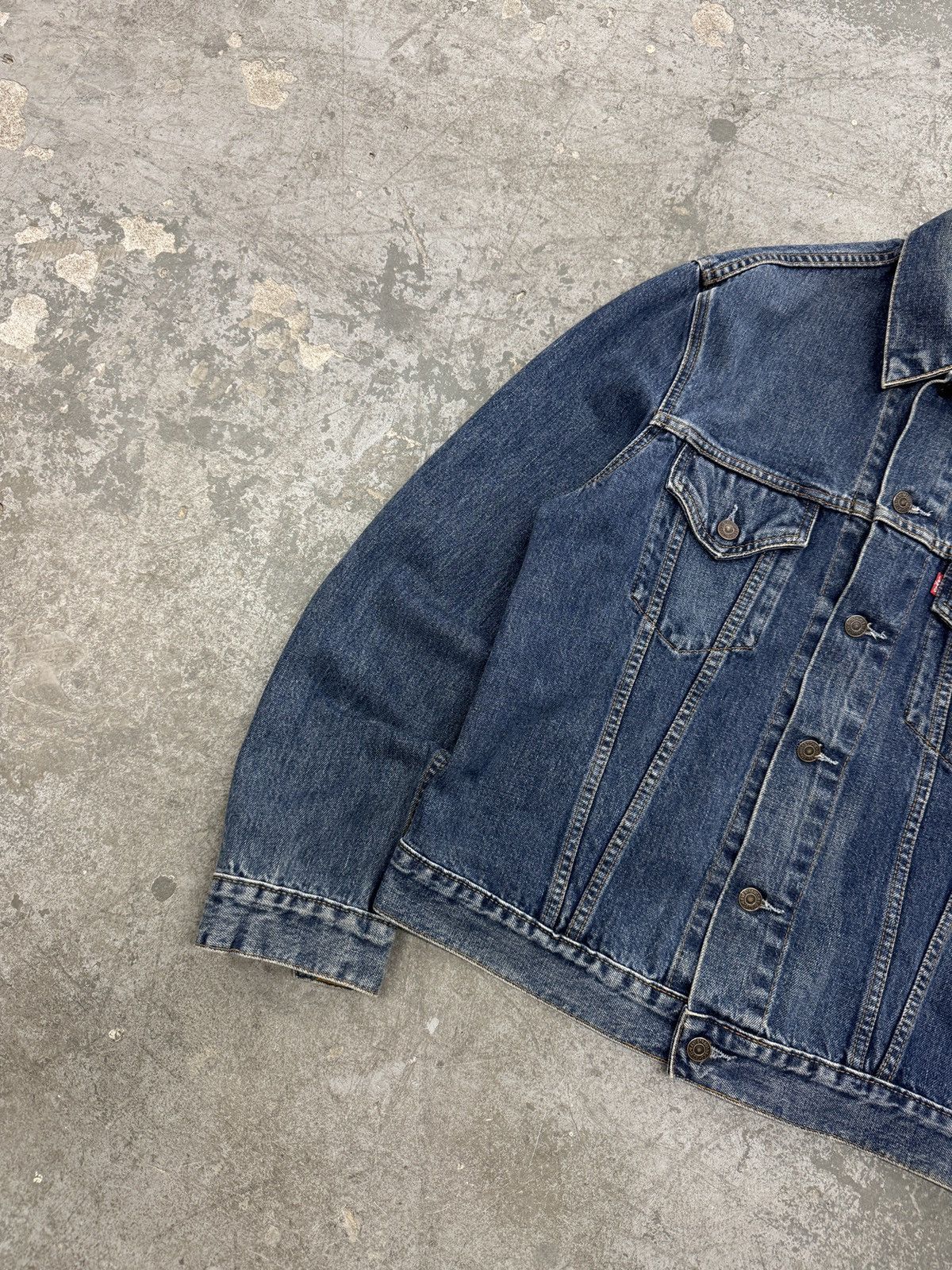 Levi's Levis Vintage 90s y2k Denim Jacket Size US XL / EU 56 / 4 - 4 Thumbnail