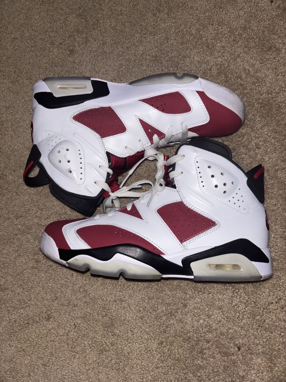 Jordan Brand Air Jordan 6 Carmine Size US 9 / EU 42 - 1 Thumbnail