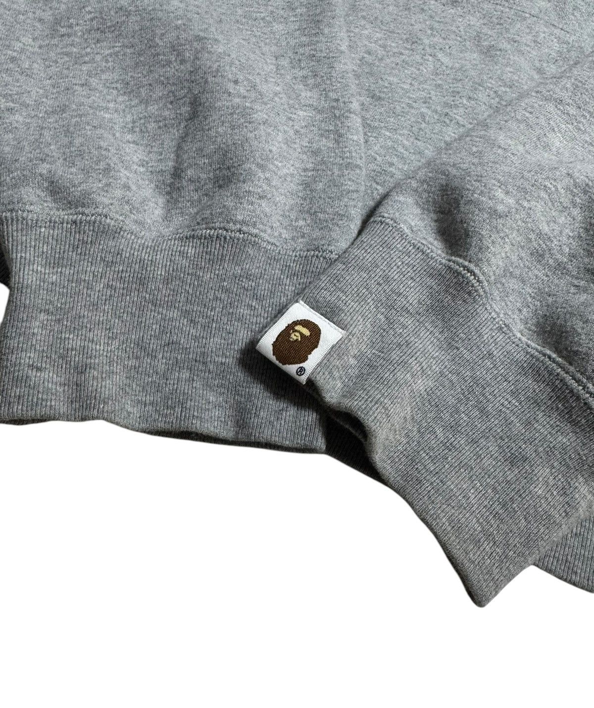Bape BAPE Pullover Hooded Gray Size US XL / EU 56 / 4 - 3 Thumbnail