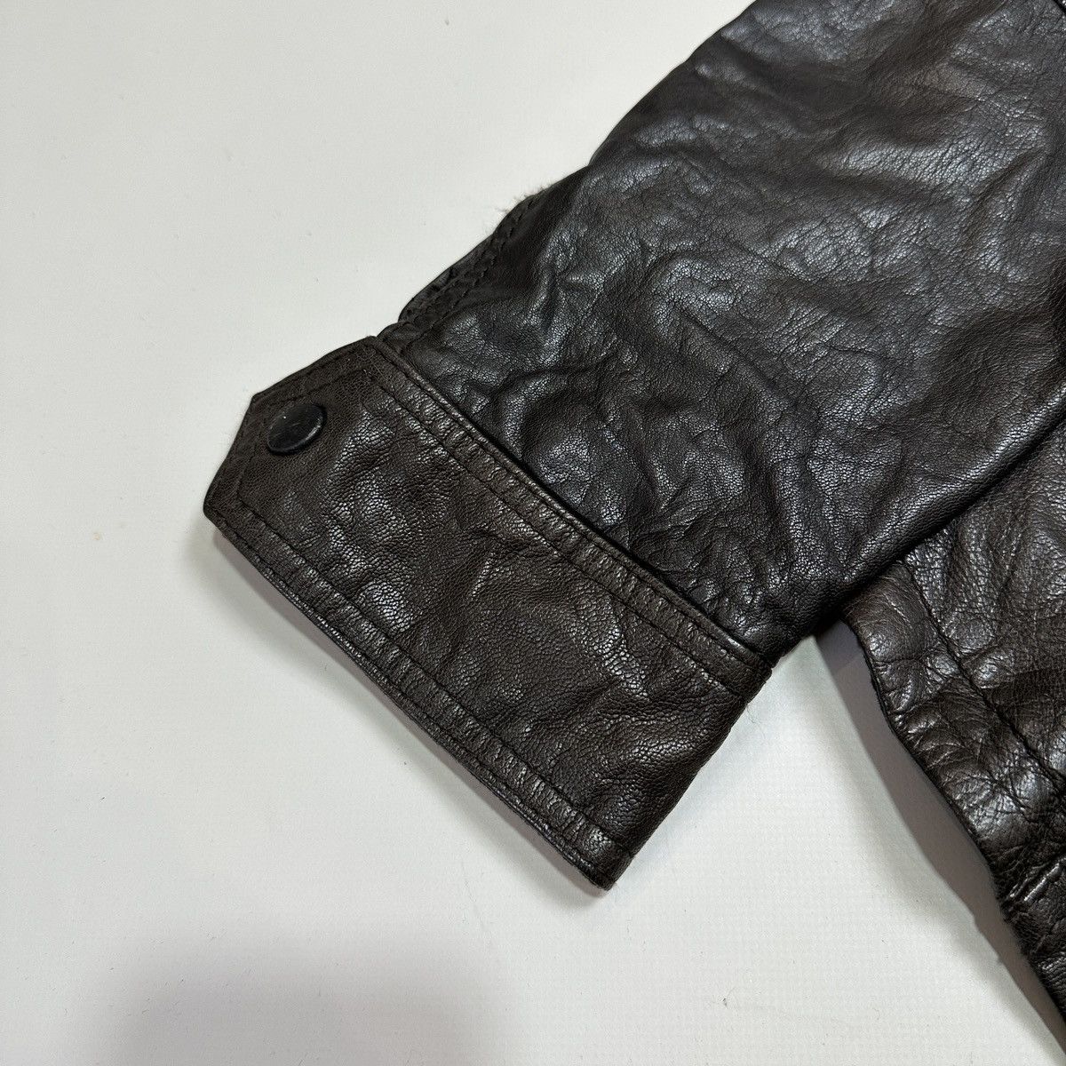 Allsaints × Saint Laurent Paris Allsaints Spitalfields Leather cargo Demon Jacket Shirt Size US M / EU 48-50 / 2 - 4 Thumbnail