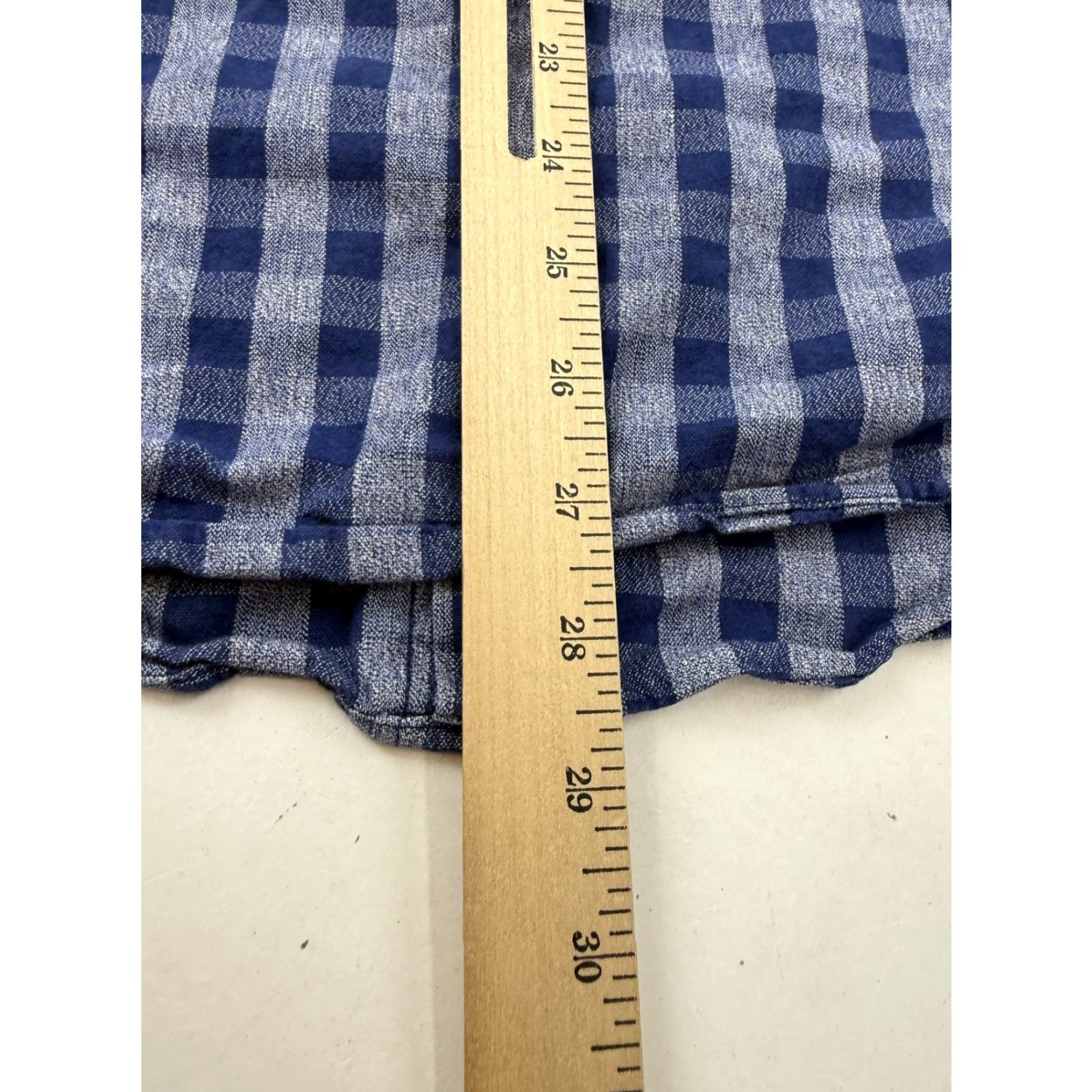 J.Crew J.Crew Shirt Mens Large Blue Check Jaspe Slim Fit Long Sleeve Button Down Casual Size US L / EU 52-54 / 3 - 7 Thumbnail