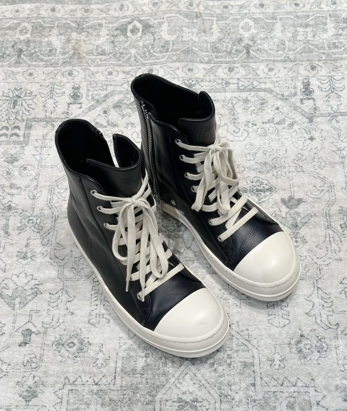 Rick Owens Rick Owens Mainline High-Top Zip Big Converse Size US 7 / EU 40 - 1 Thumbnail