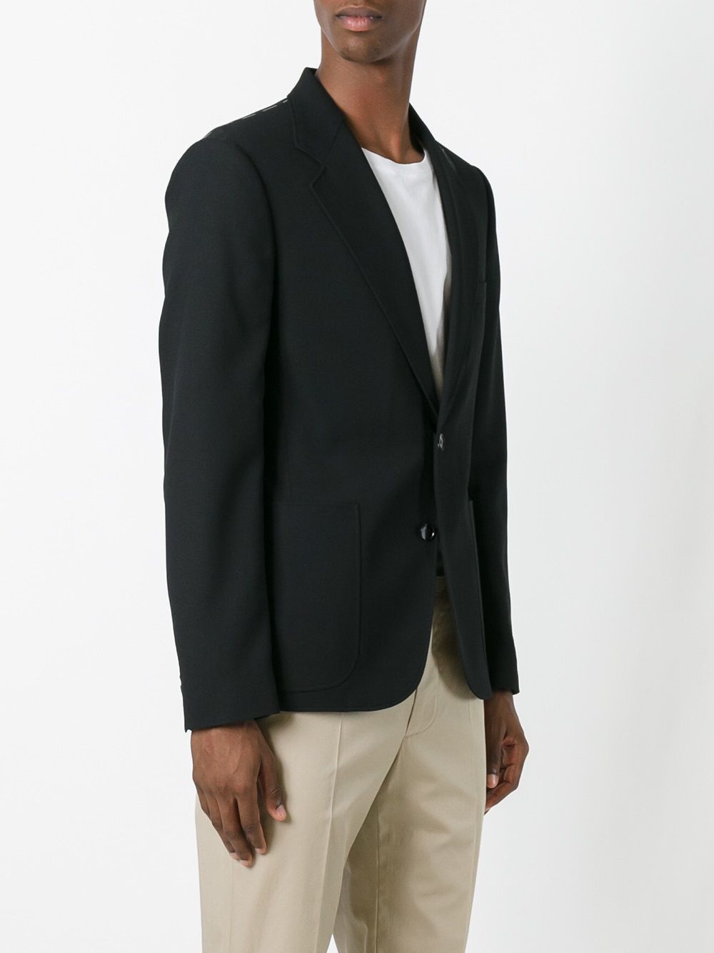 Maison Margiela Margiela FW17 Classic Blazer - Black Wool Size US S / EU 44-46 / 1 - 1 Thumbnail