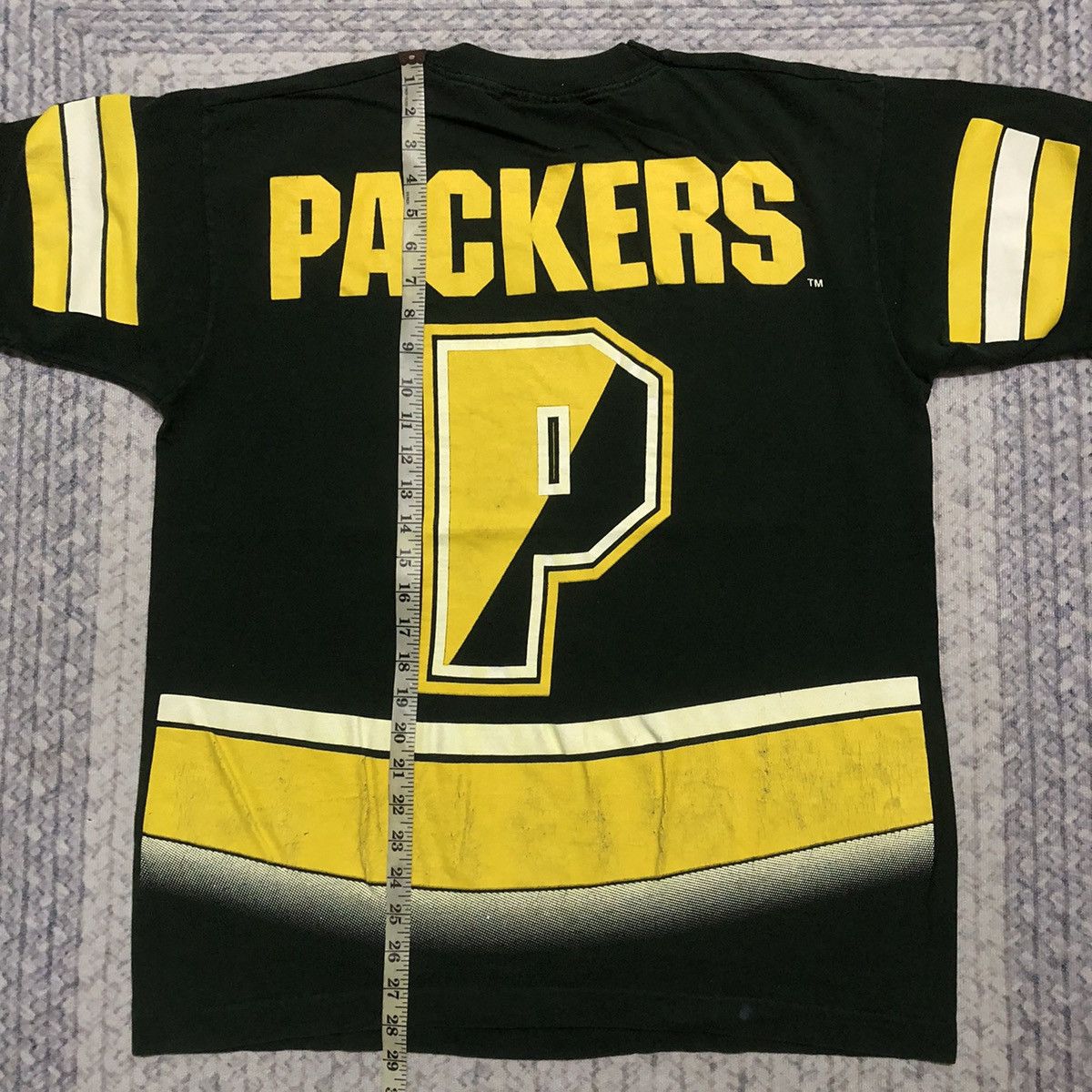NFL × Vintage Rare Vintage 1994 NFL X Green Bay Packers AOP Tees Size US XL / EU 56 / 4 - 23 Thumbnail