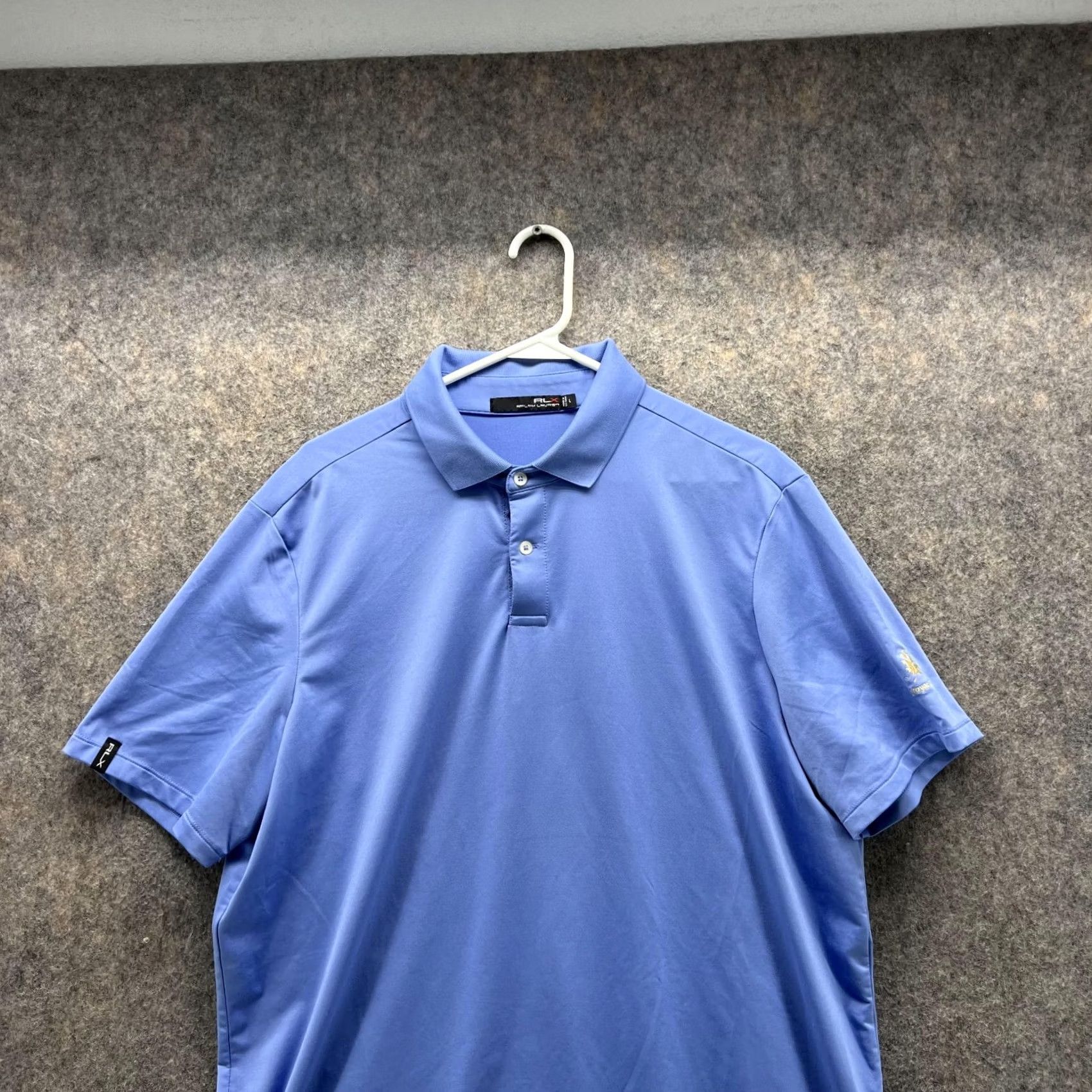 RLX Ralph Lauren Ralph Lauren Polo Shirt Men Large Adult Blue RLX Noyac G.C Casual Preppy Golf Size US L / EU 52-54 / 3 - 2 Thumbnail