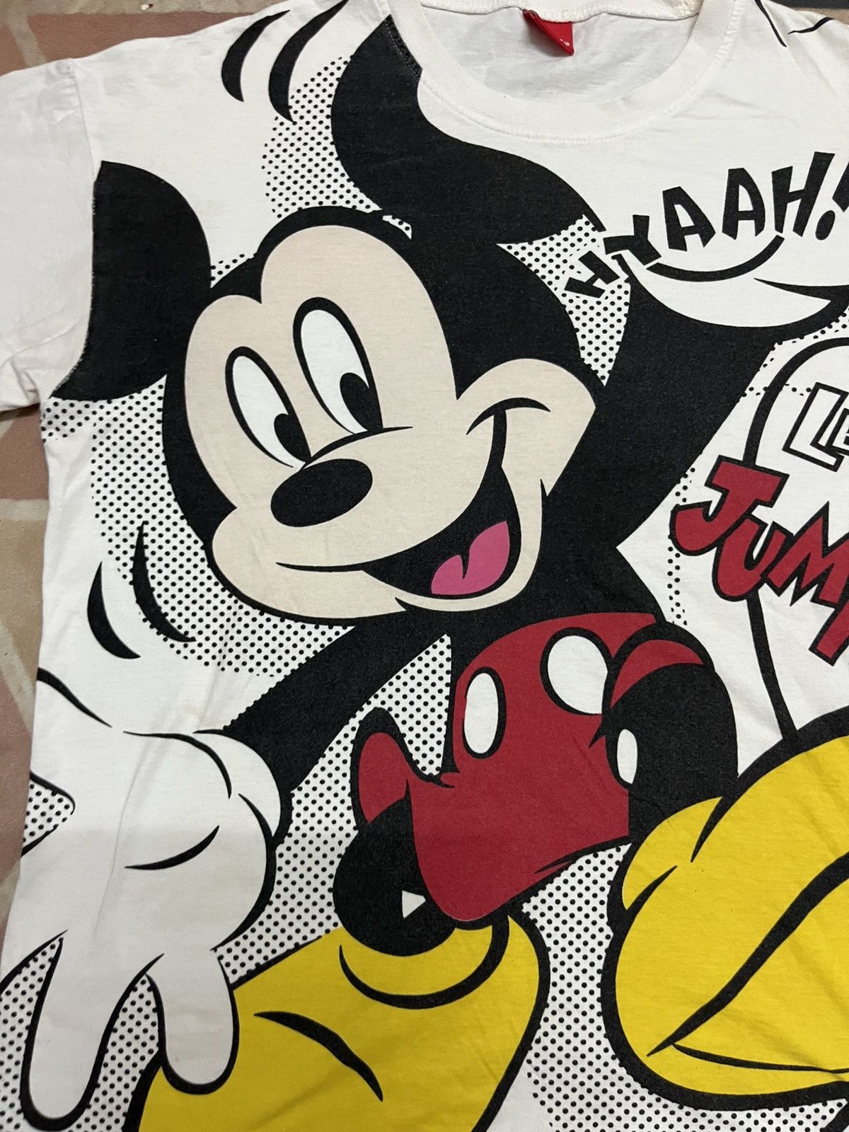 Mickey Mouse 💥Vintage Mickey Mouse Fullprinted T Shirts Size US M / EU 48-50 / 2 - 5 Thumbnail