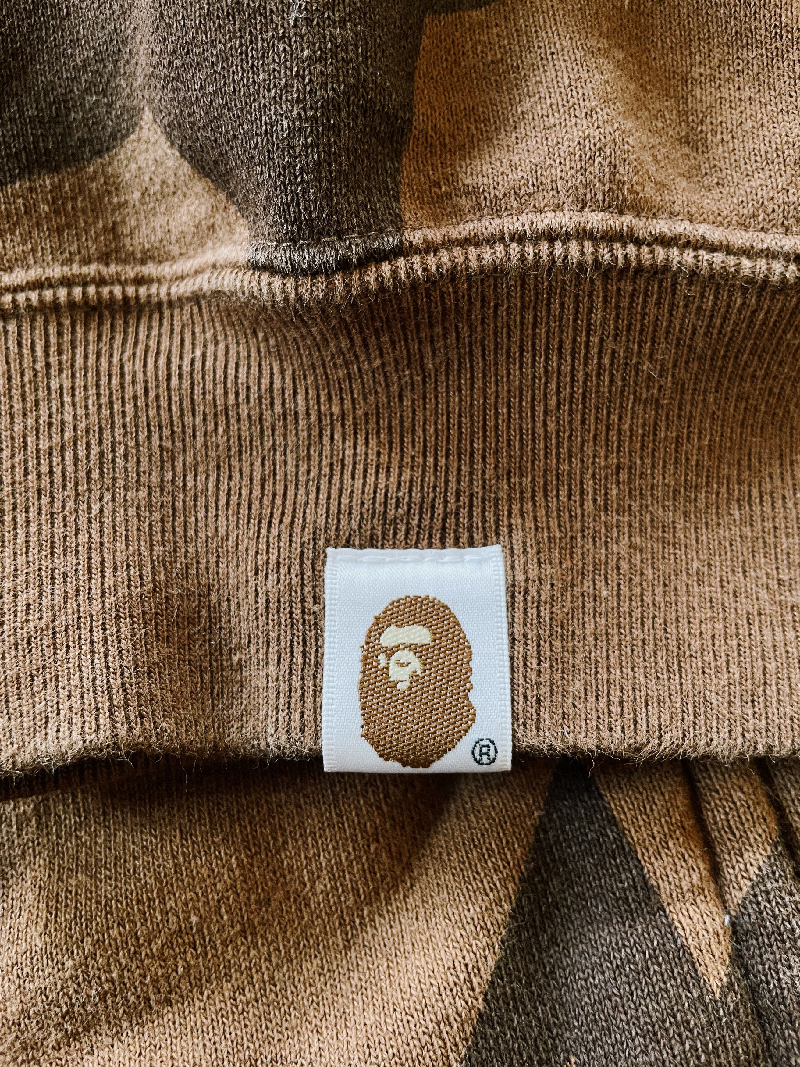 Bape Vintage Y2K Bape A Bathing Ape Sta All Over Full Zip Hoodie Size US M / EU 48-50 / 2 - 6 Thumbnail