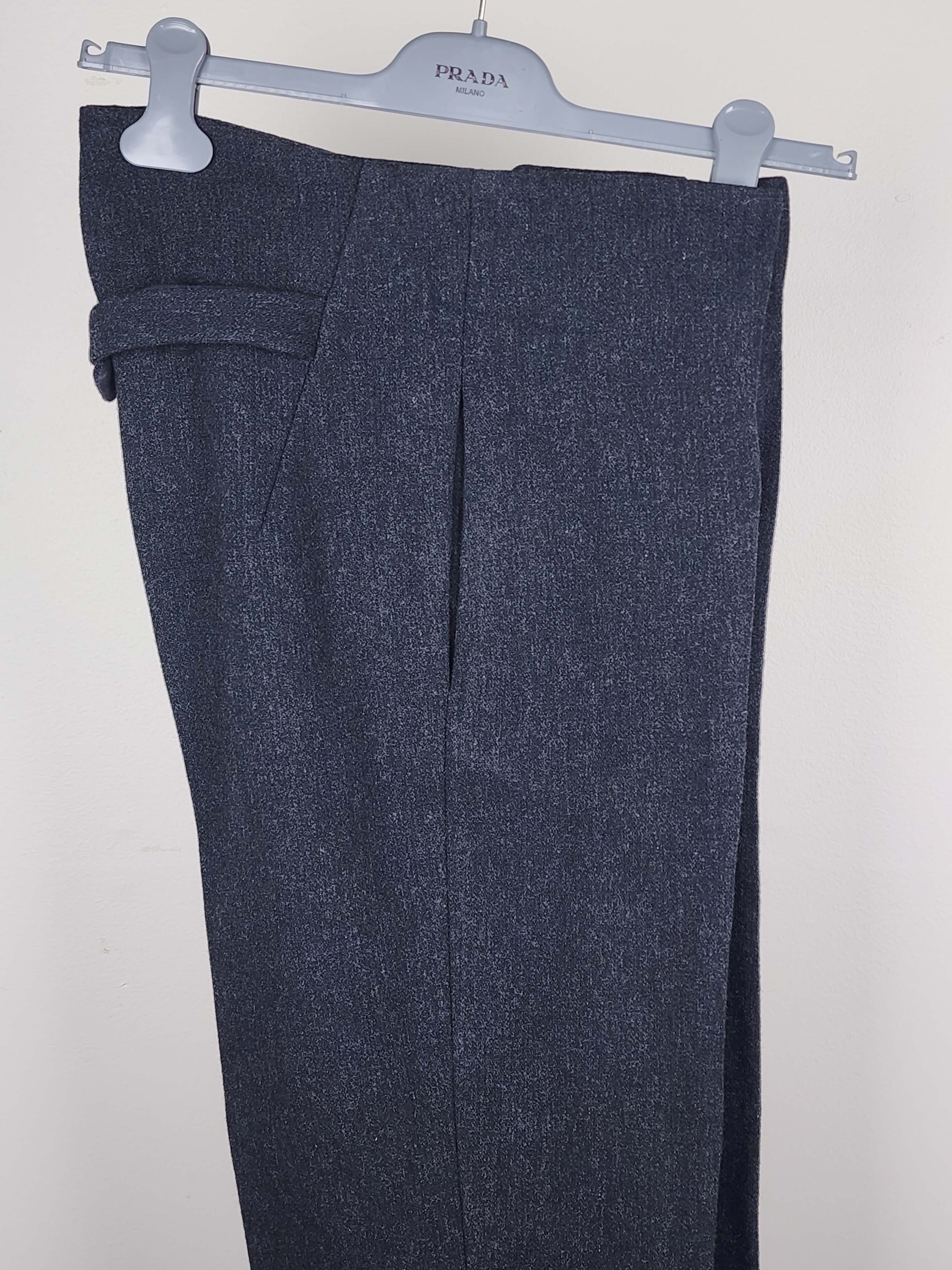 Marni Charcoal Gray Textured Wool Pants IT38/US4 Size 27" / US 4 / IT 40 - 7 Thumbnail