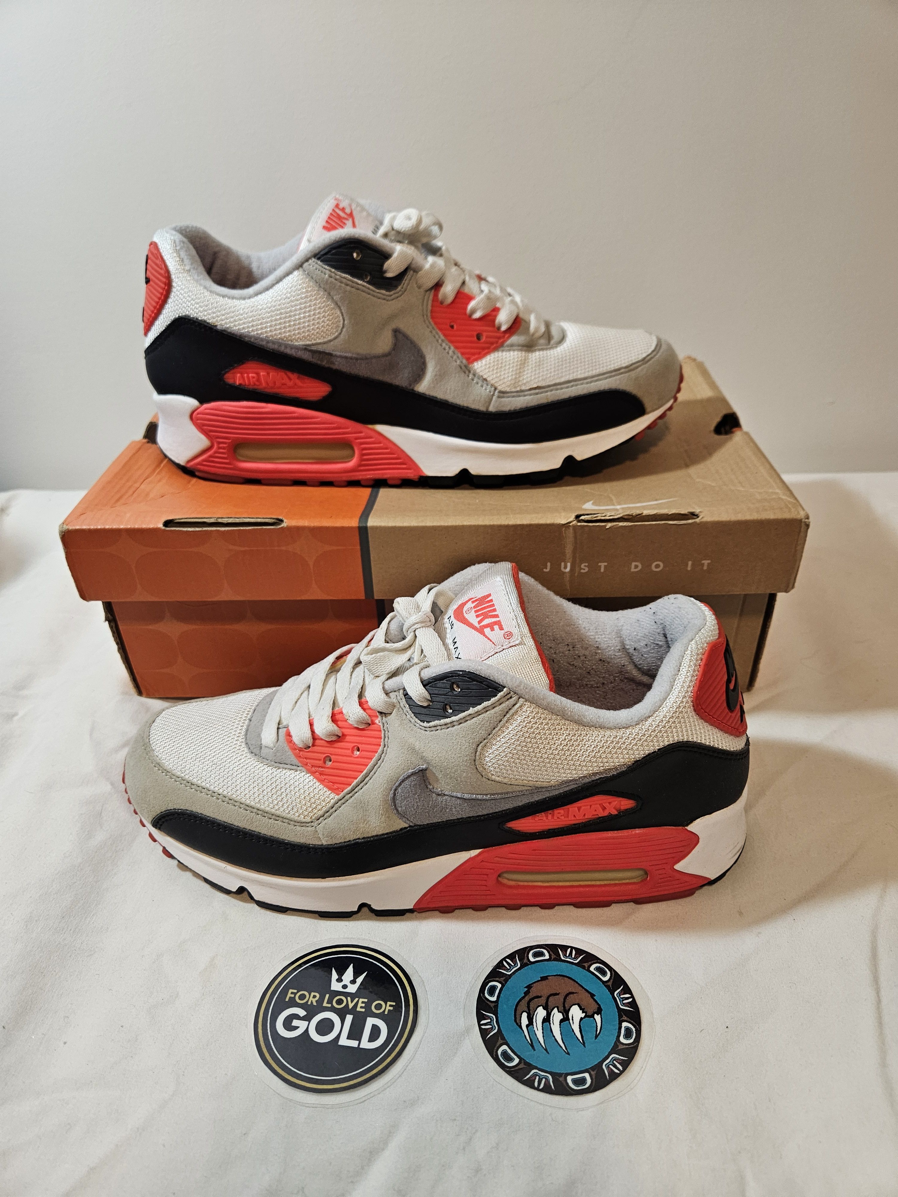 2005 Nike Air Max 90 Infrared Hall Of Air shoes