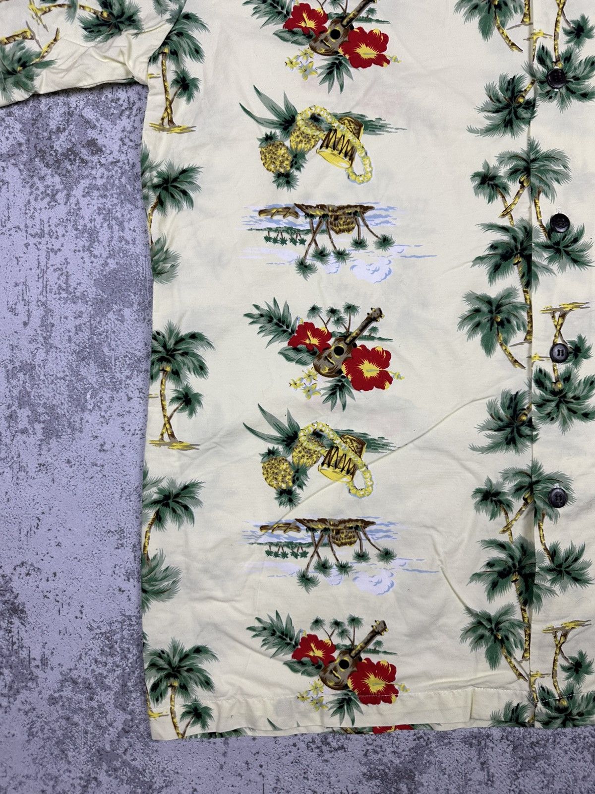 Vintage Vintage Hawaiian Shirt Max Boy Tropical Print Size US XL / EU 56 / 4 - 5 Thumbnail