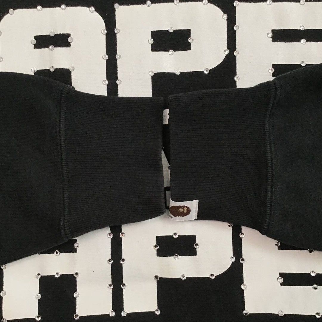 Bape × Nigo × Swarovski BAPE Swarovski ASNKA logo pullover hoodie a bathing ape NIGO Size US M / EU 48-50 / 2 - 6 Thumbnail