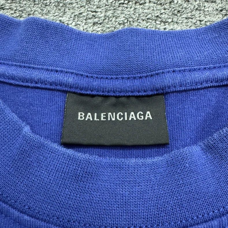Balenciaga Balenciaga Reverse monogram printed short sleeve Size US S / EU 44-46 / 1 - 2 Thumbnail