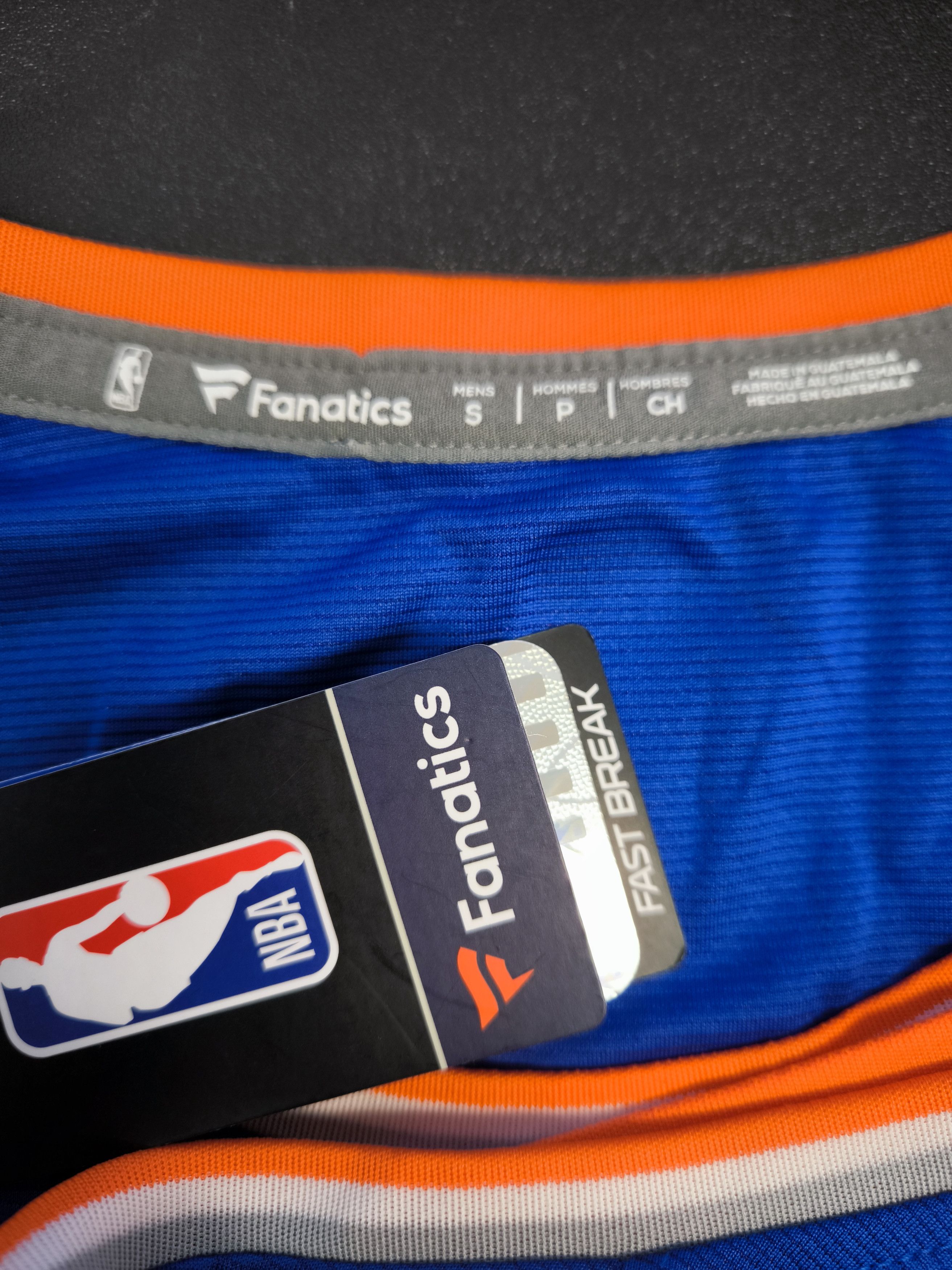 NBA Fanatics NBA Basketball JERSEY New York KNICKS NEW S Size US S / EU 44-46 / 1 - 4 Thumbnail