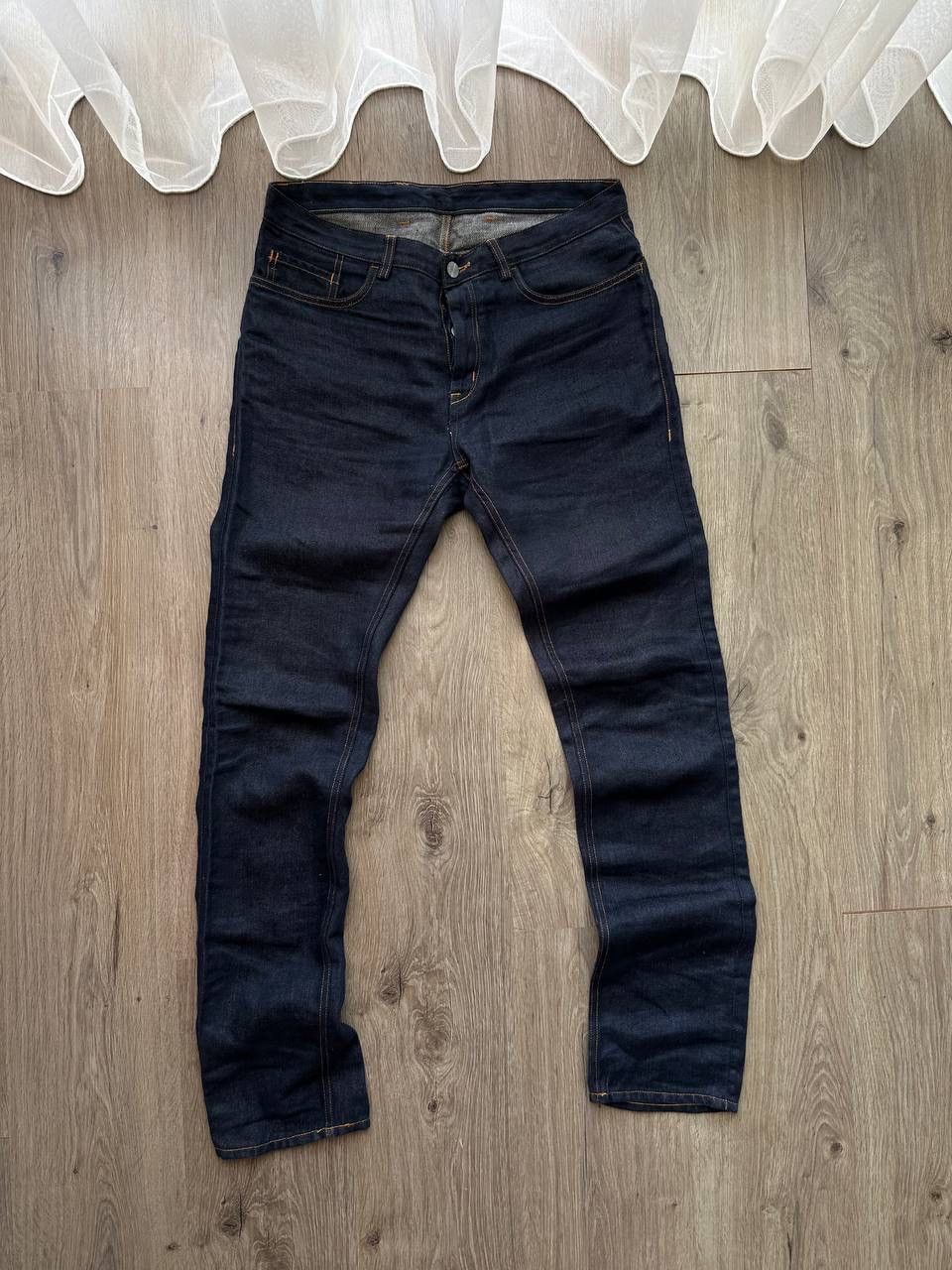 Freitag × Vintage Vintage Freitag E 500 Male Denim Blue Linen Pants Size US 31 - 1 Thumbnail