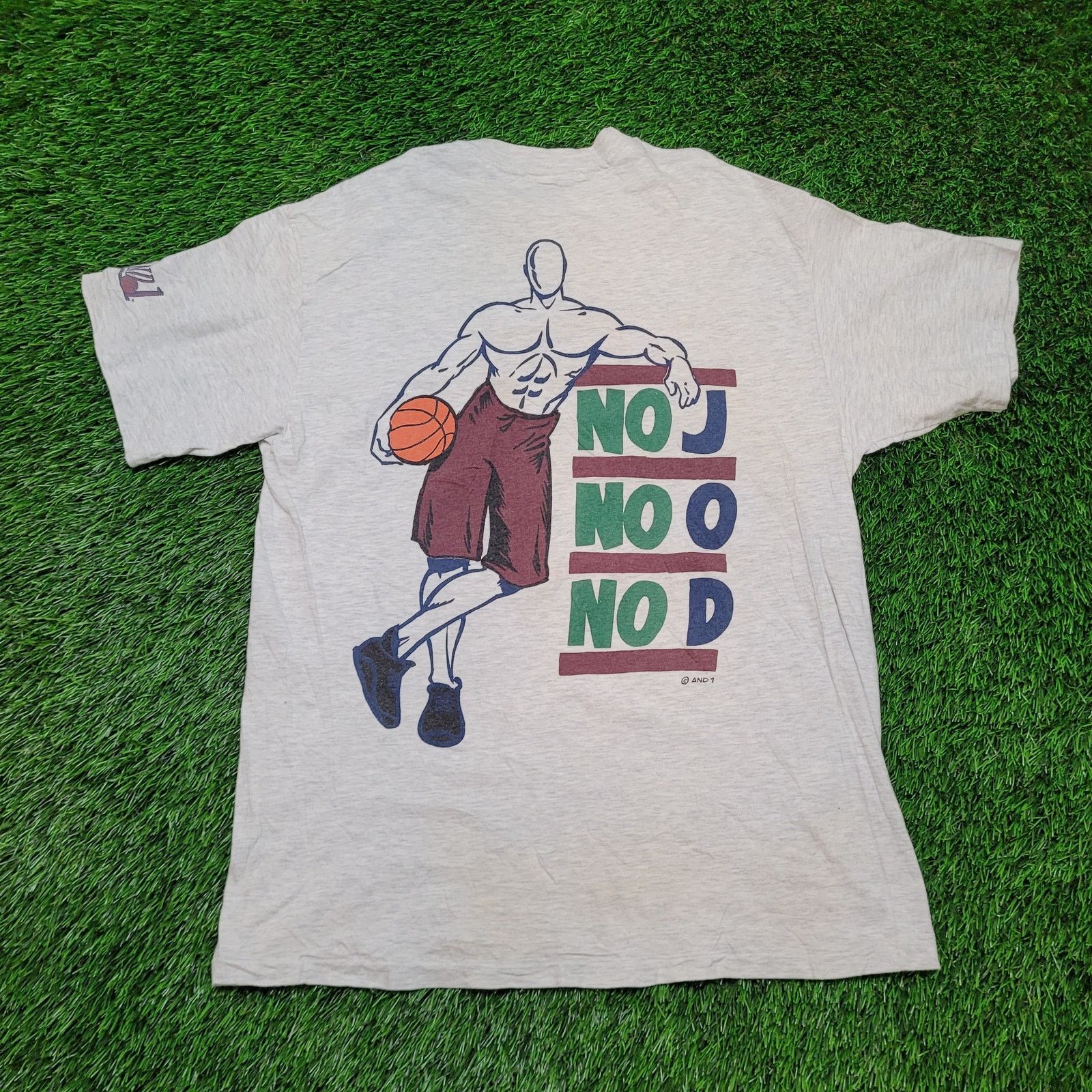 Vintage VTG 90s AND 1 Trash Talk Tee Mens M USA Streetball Size US M / EU 48-50 / 2 - 8 Thumbnail