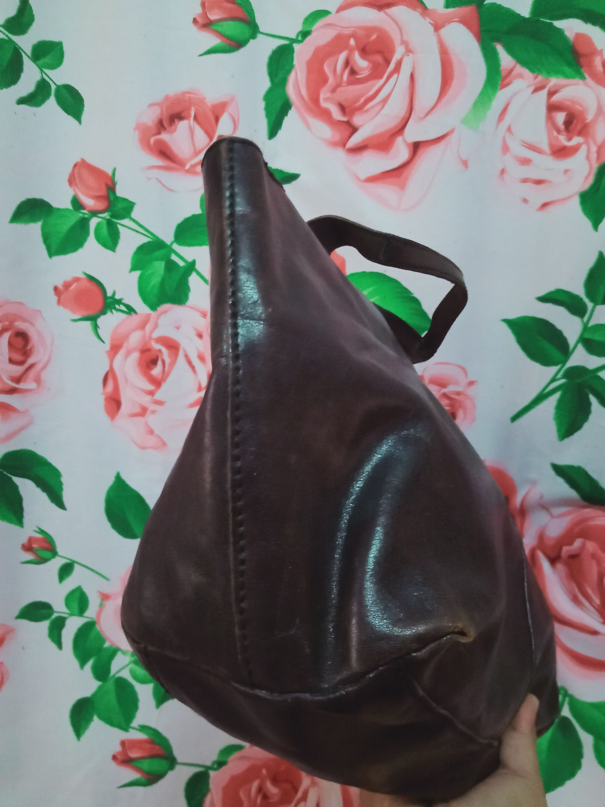 Issey Miyake Tsumori Chisato Issey Miyake Carry Patina Leather Bag Size ONE SIZE - 4 Thumbnail