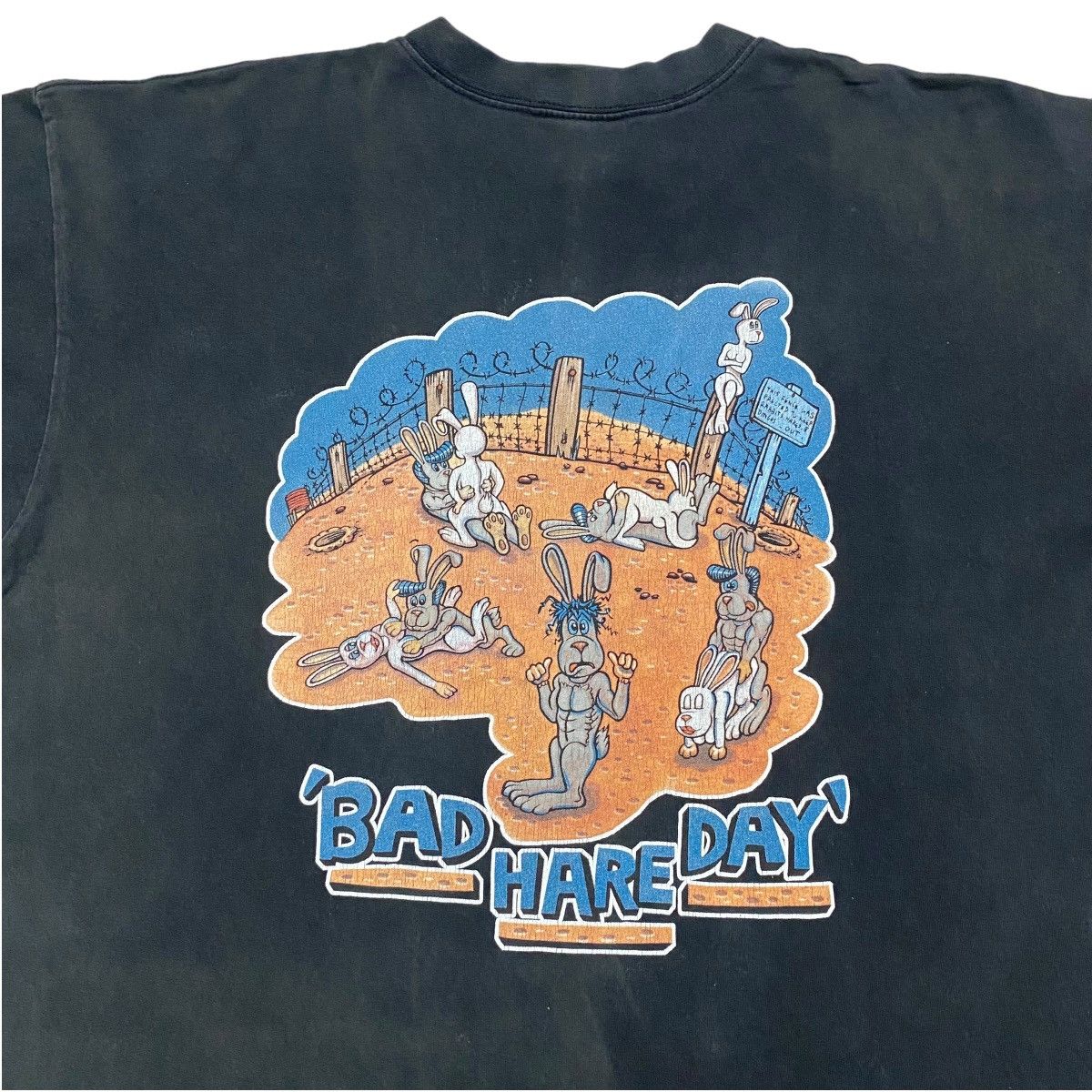 Vintage Vintage Bad Boy Shirt Fucking Rabbit Size US XL / EU 56 / 4 - 1 Thumbnail