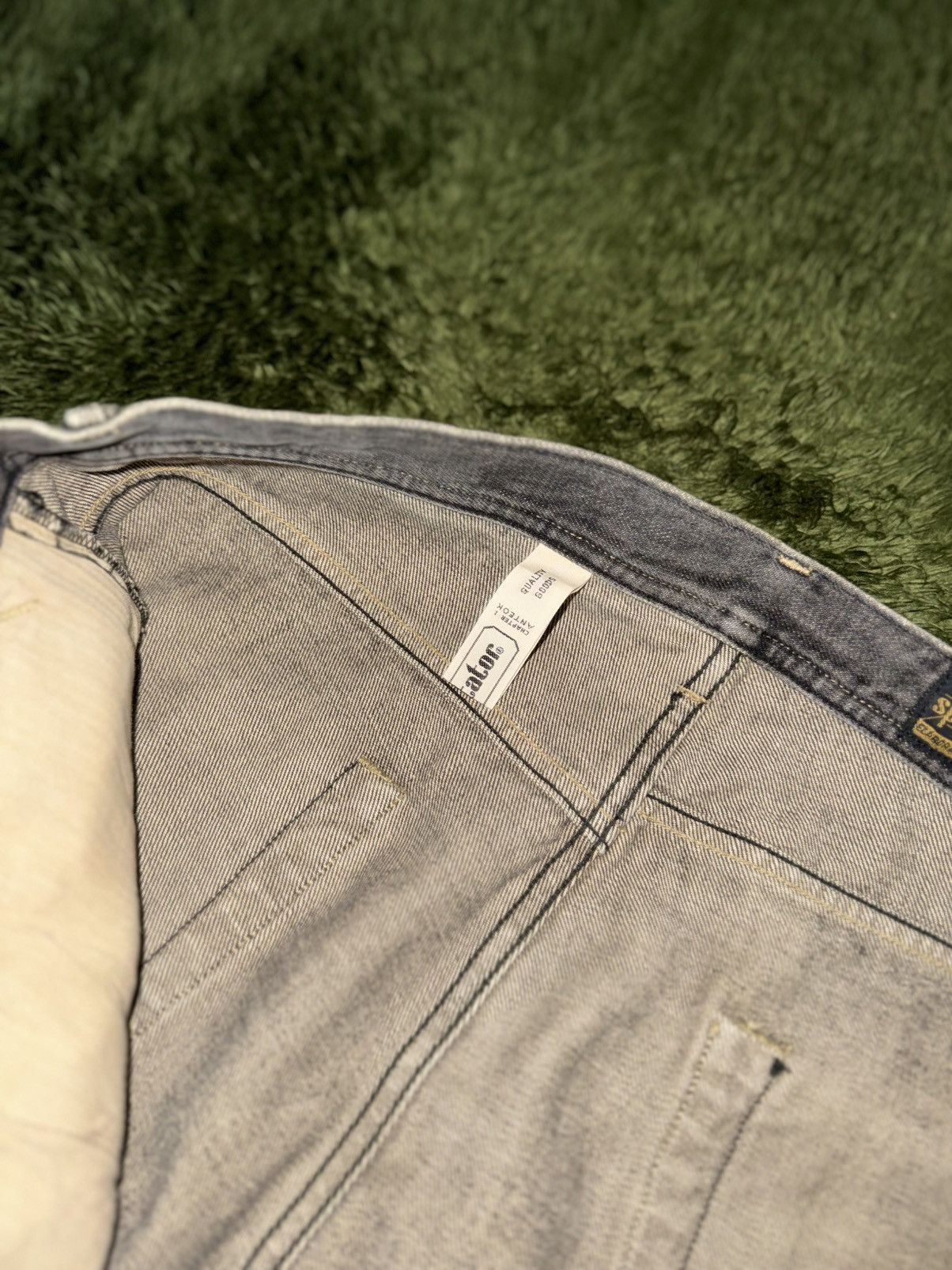 Japanese Brand [34] Spectator Made in Italy 121-003 Distressed Denim Size US 34 / EU 50 - 4 Thumbnail