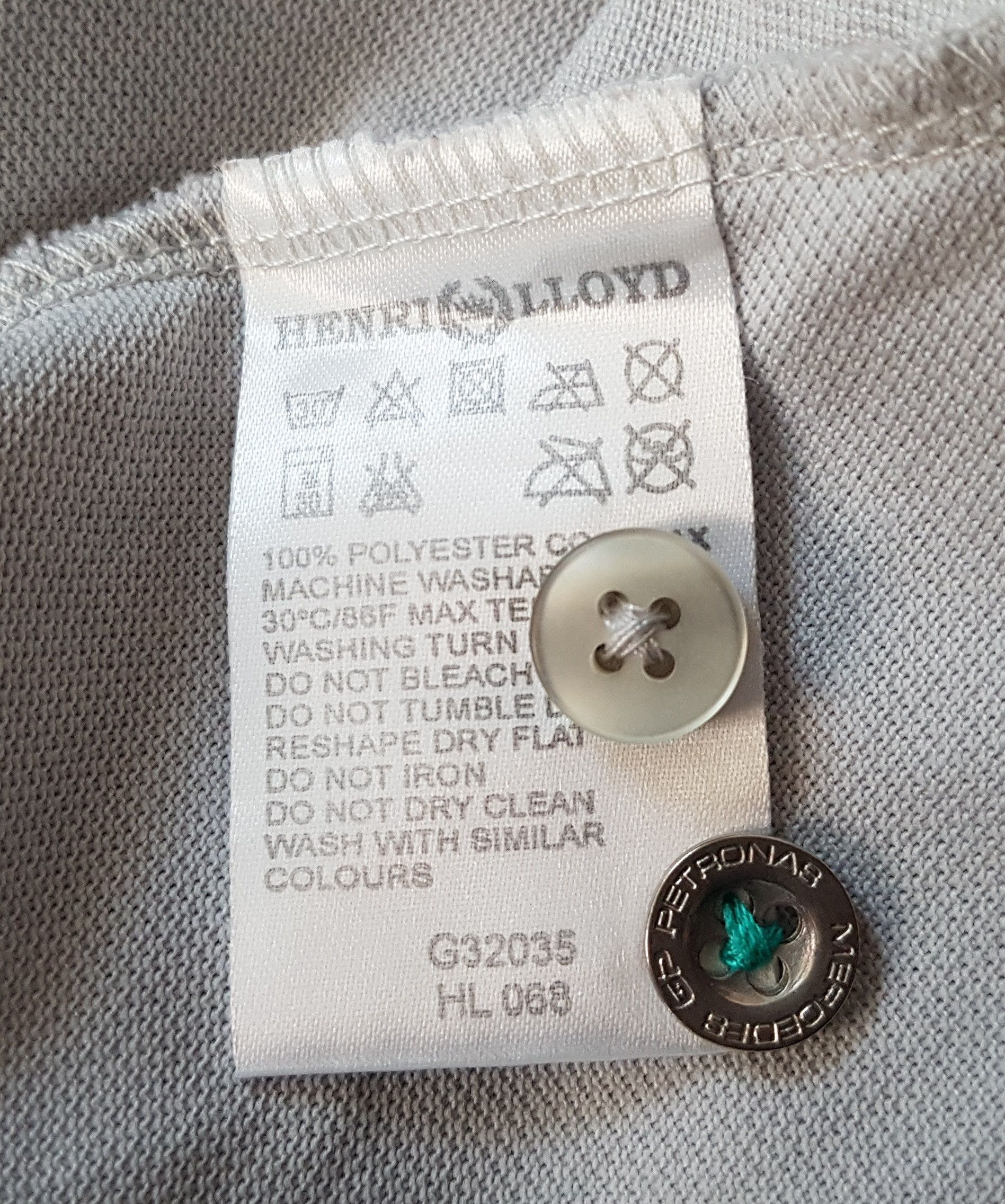 Henri Lloyd Mercedes GP Formula One Petronas Henri LLoyd Polo F1 Size US L / EU 52-54 / 3 - 10 Thumbnail