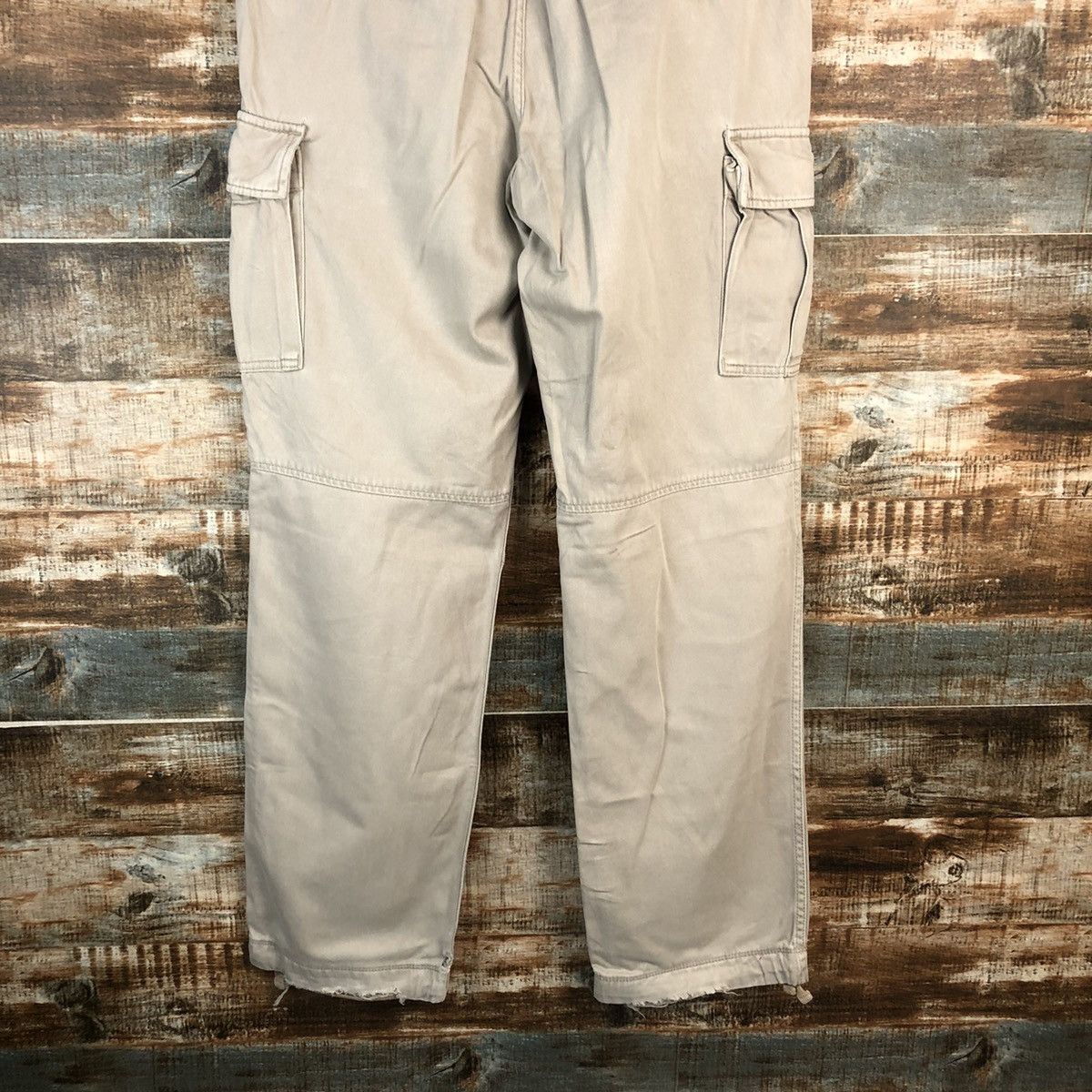 Japanese Brand DL Uniqlo Brown Cargo Multipocket Pants #C213 Size US 33 - 17 Thumbnail
