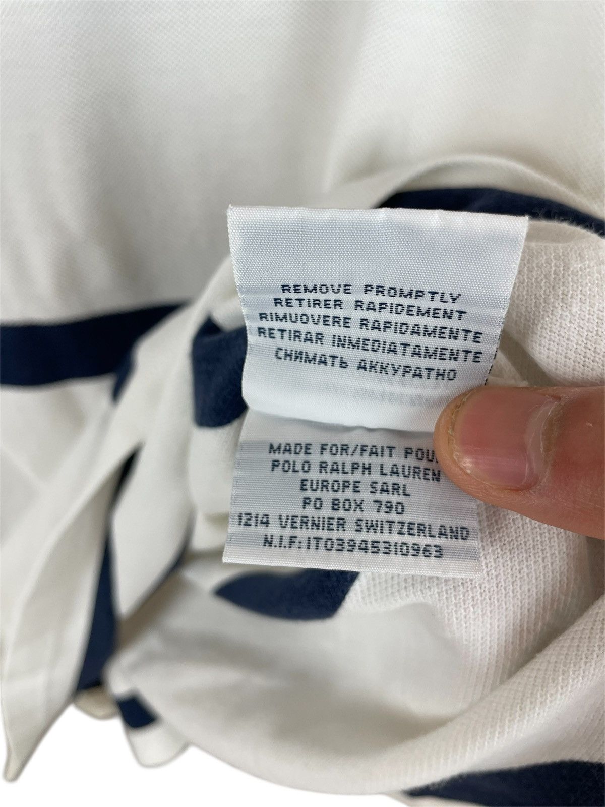 Ralph Lauren Ralph Lauren Custom Fit Striped Polo Shirt – Size M (10/10) Size US S / EU 44-46 / 1 - 6 Thumbnail
