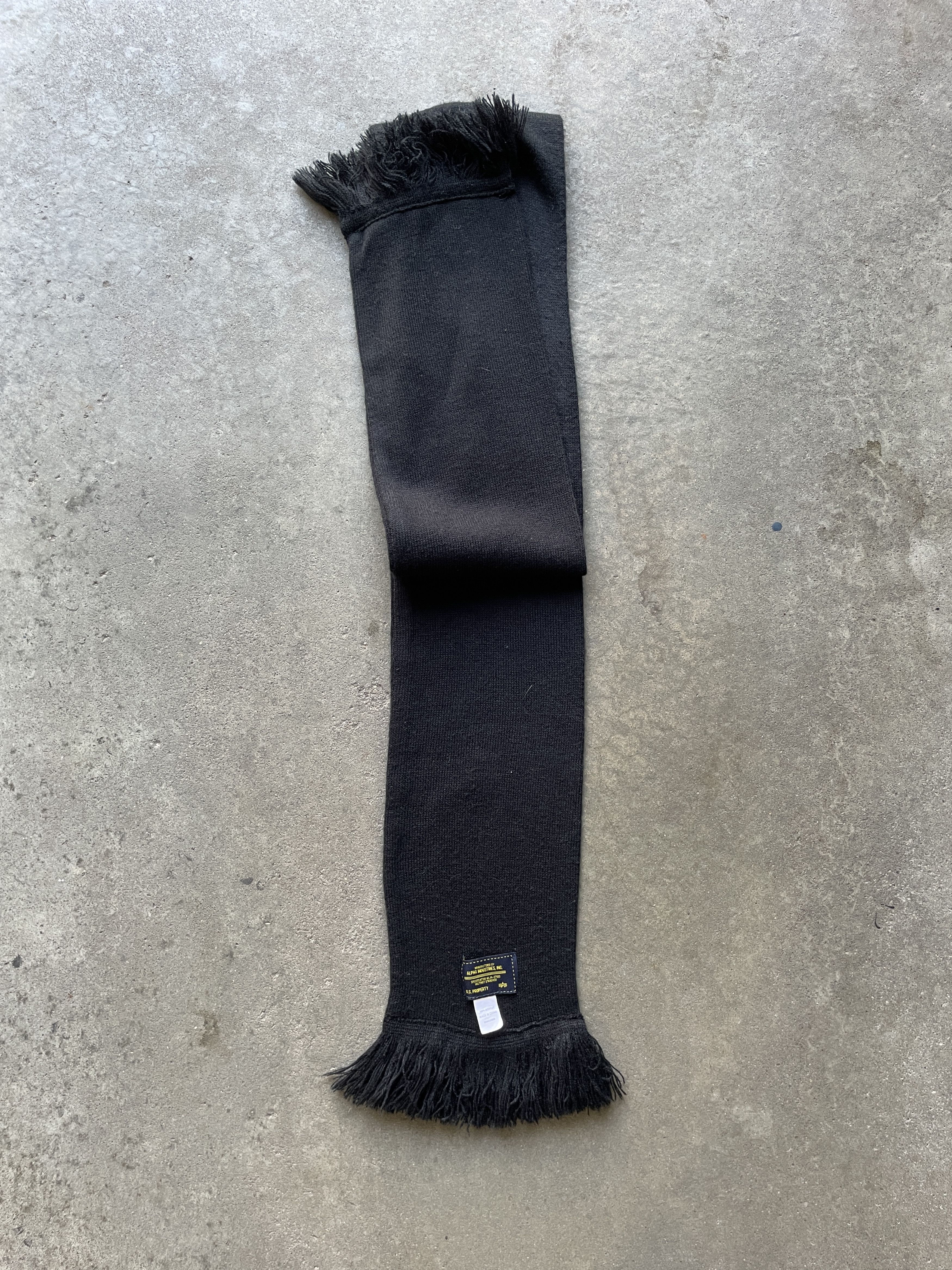 Alpha Industries Vintage Alpha Industries Scarf Army Military Standard Size ONE SIZE - 5 Thumbnail