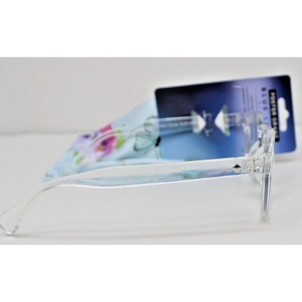 Foster Grant Foster Grant Blue Light Blocking Glasses Norie Clear Scratch Size ONE SIZE - 4 Thumbnail